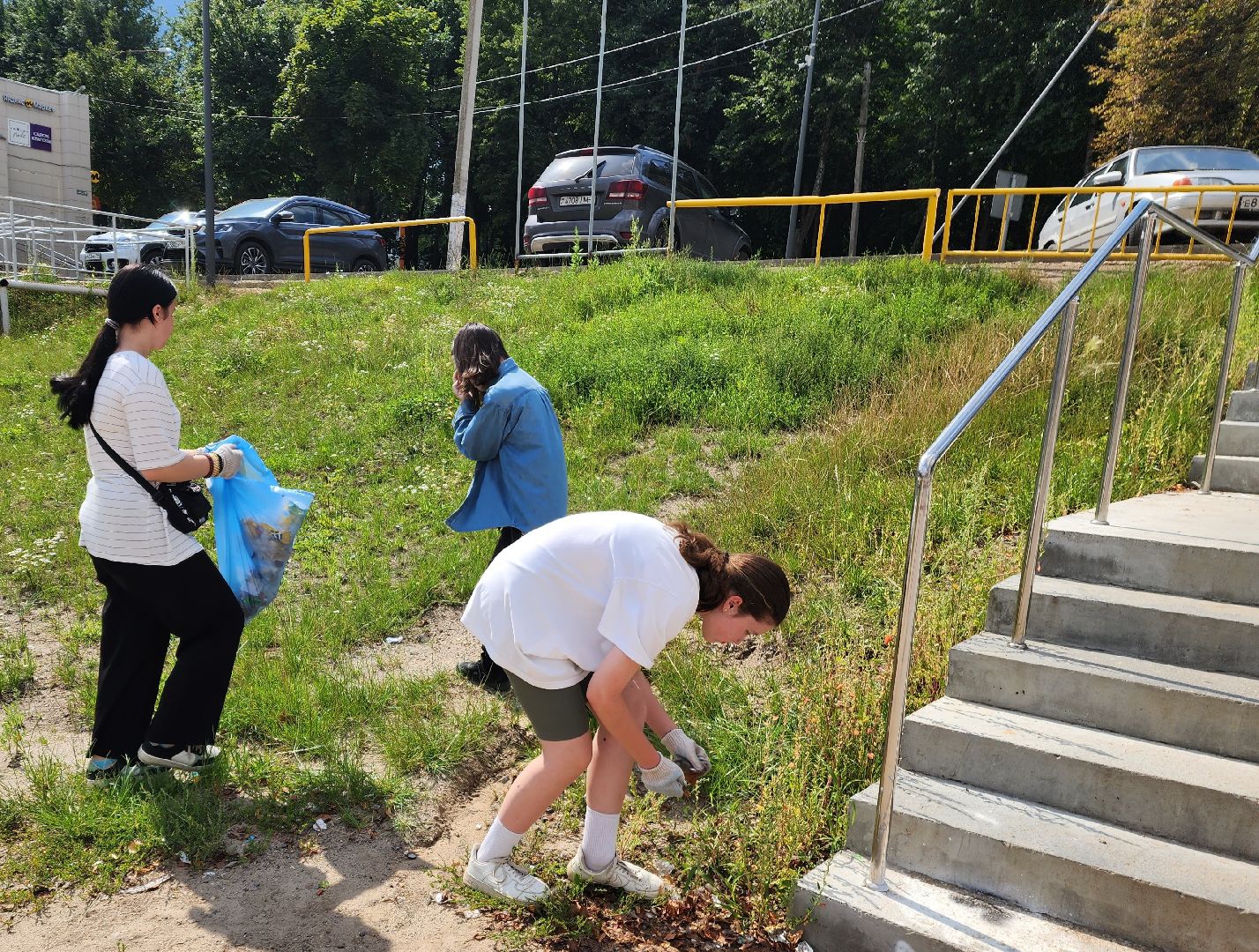 Красноармейск, Пушкинский, трудовые бригады, подростки