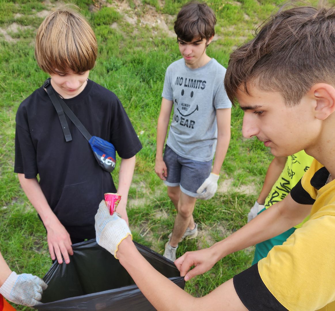 Красноармейск, Пушкинский, трудовые бригады, подростки