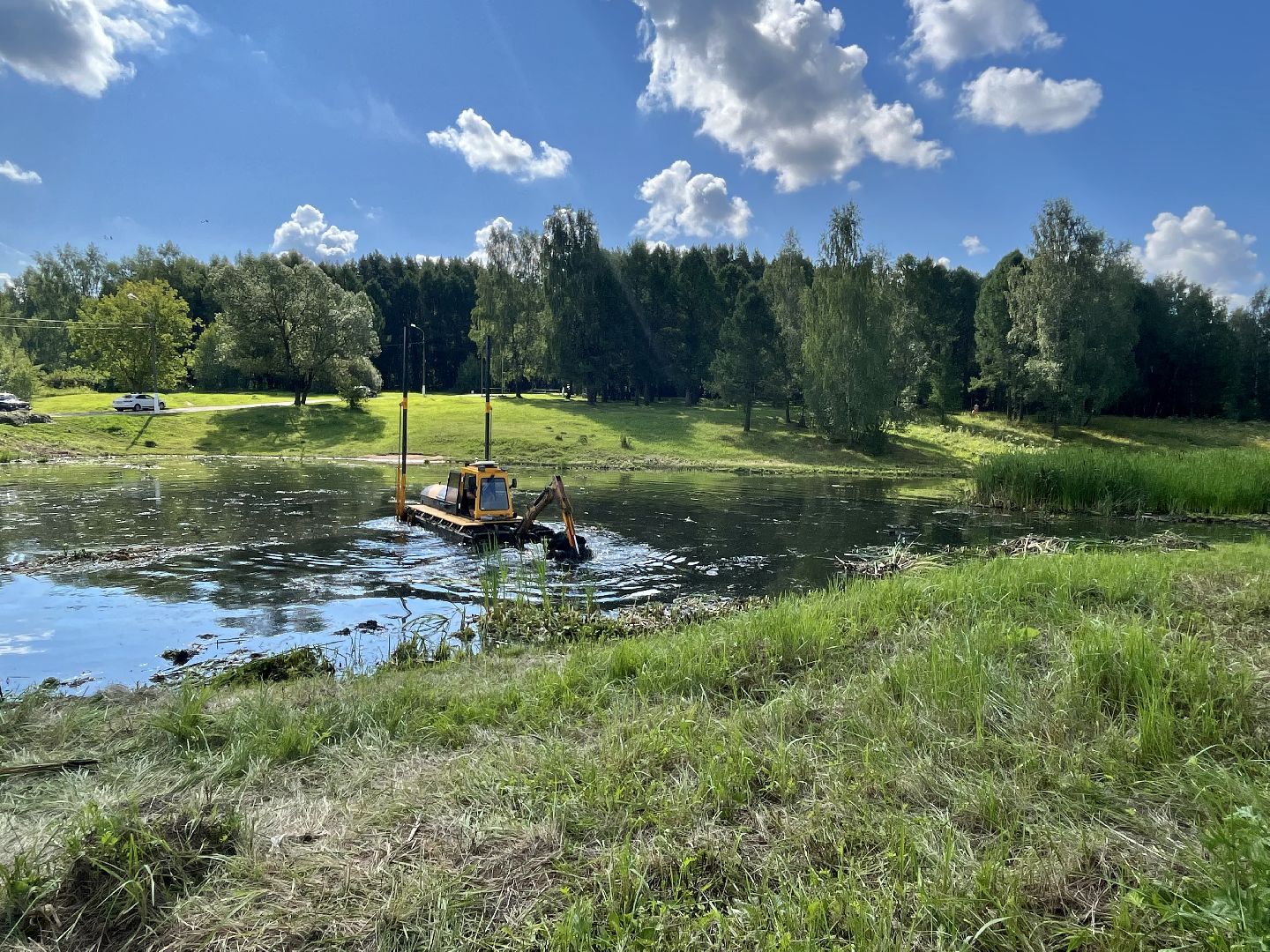 Наро-Фоминск, пруд, экология, 100 прудов и озёр, Подмосковье, Андрей Воробьёв