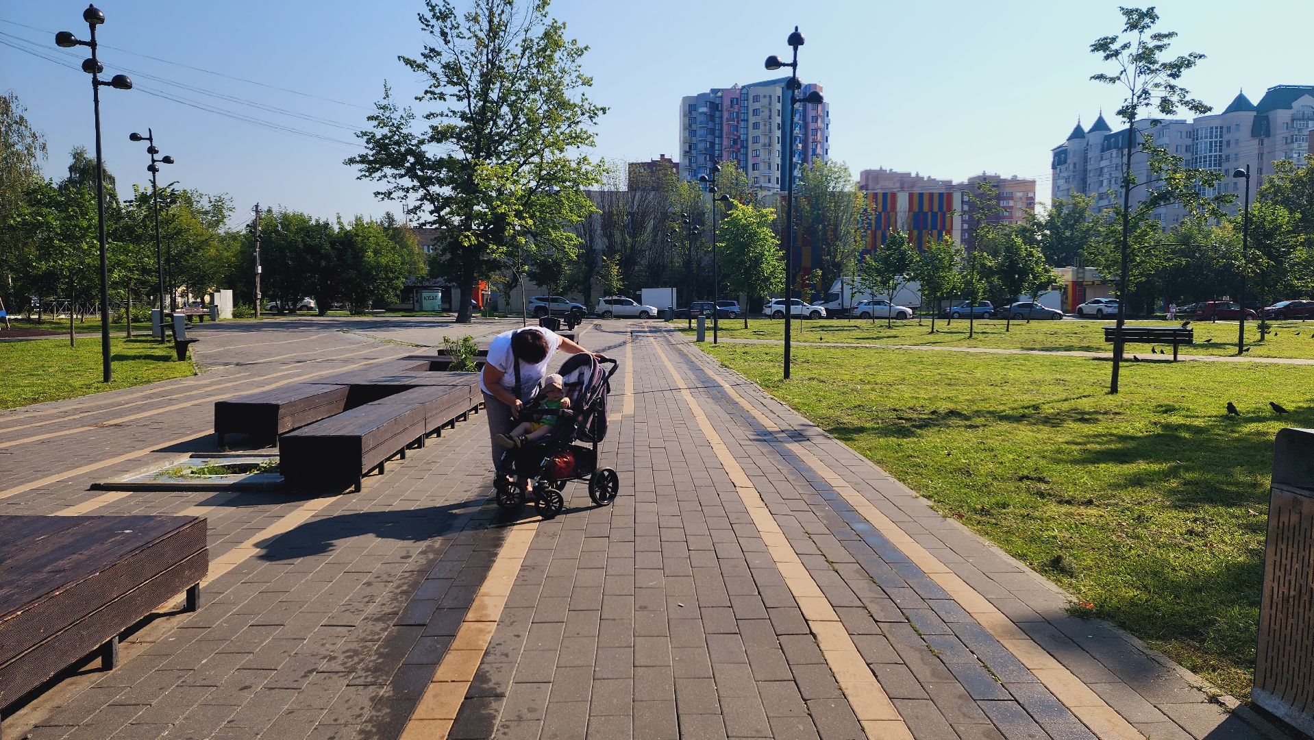 Подмосковье, Ивантеевка, благоустройство