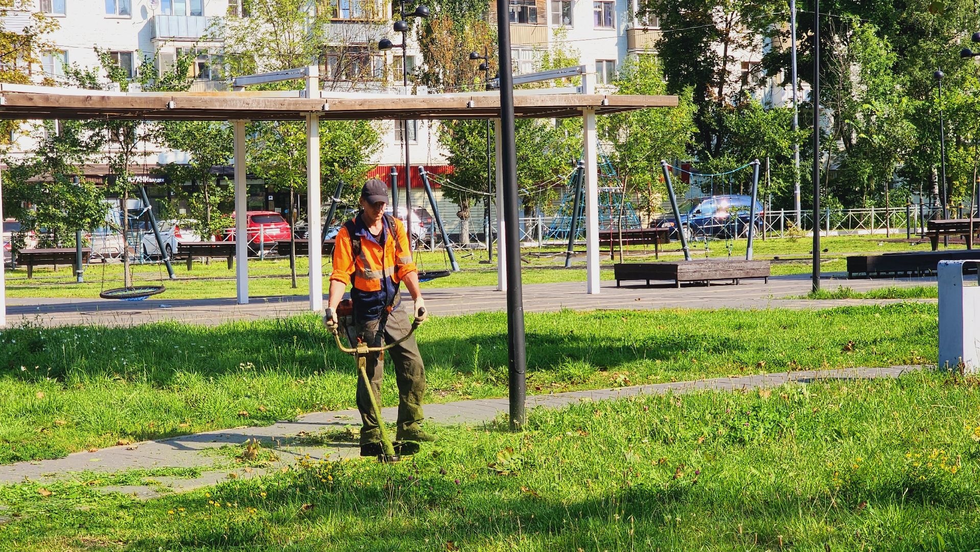 Подмосковье, Ивантеевка, благоустройство