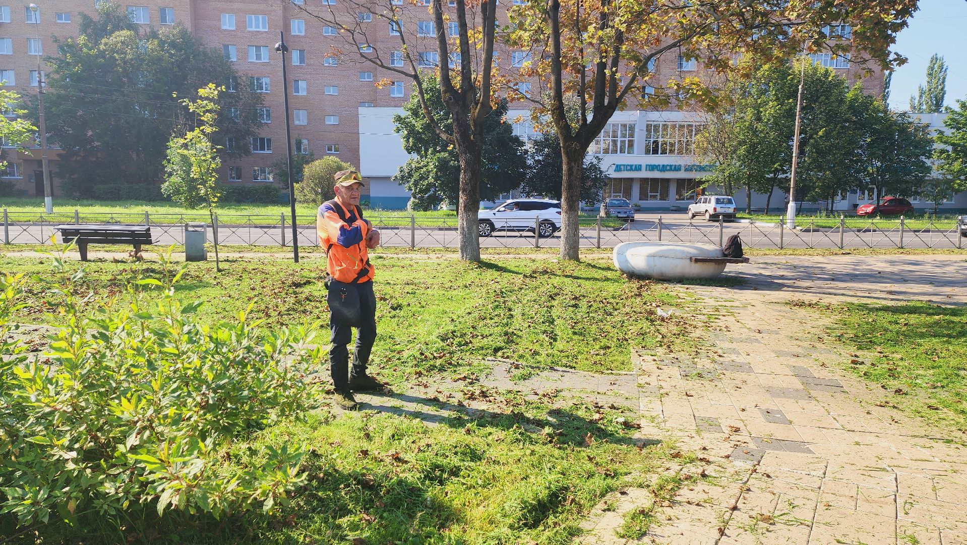 Подмосковье, Ивантеевка, благоустройство