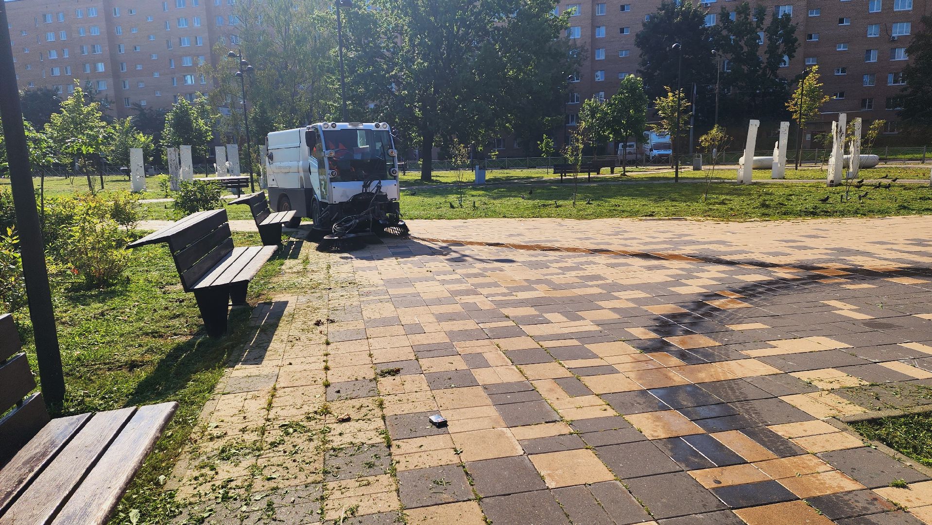 Подмосковье, Ивантеевка, благоустройство