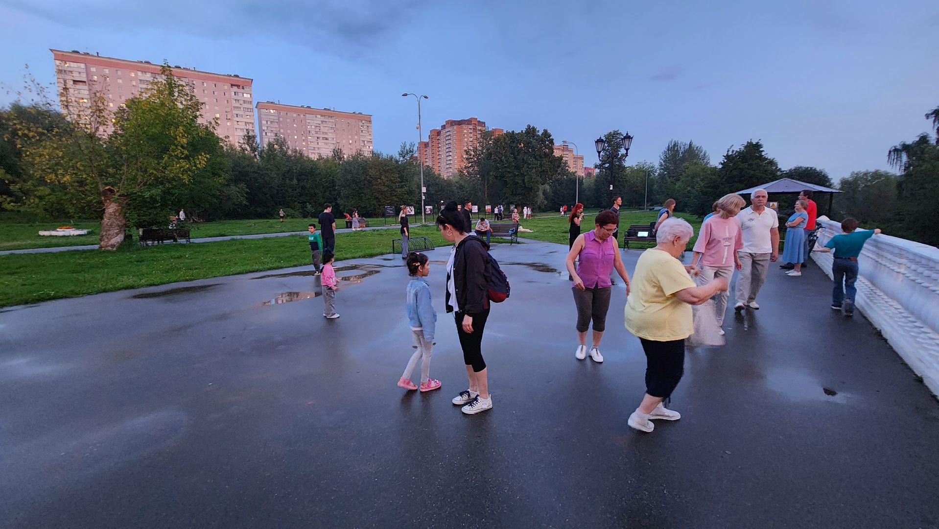 Долгопрудный, танцы, парки, вальс, танго