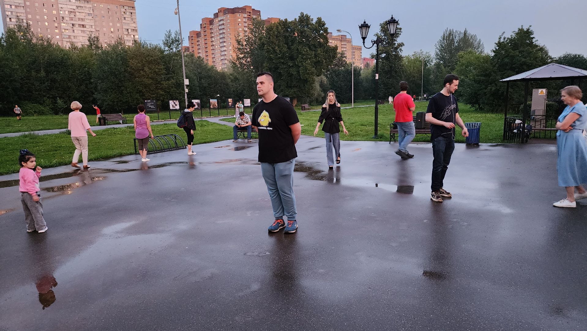 Долгопрудный, танцы, парки, вальс, танго