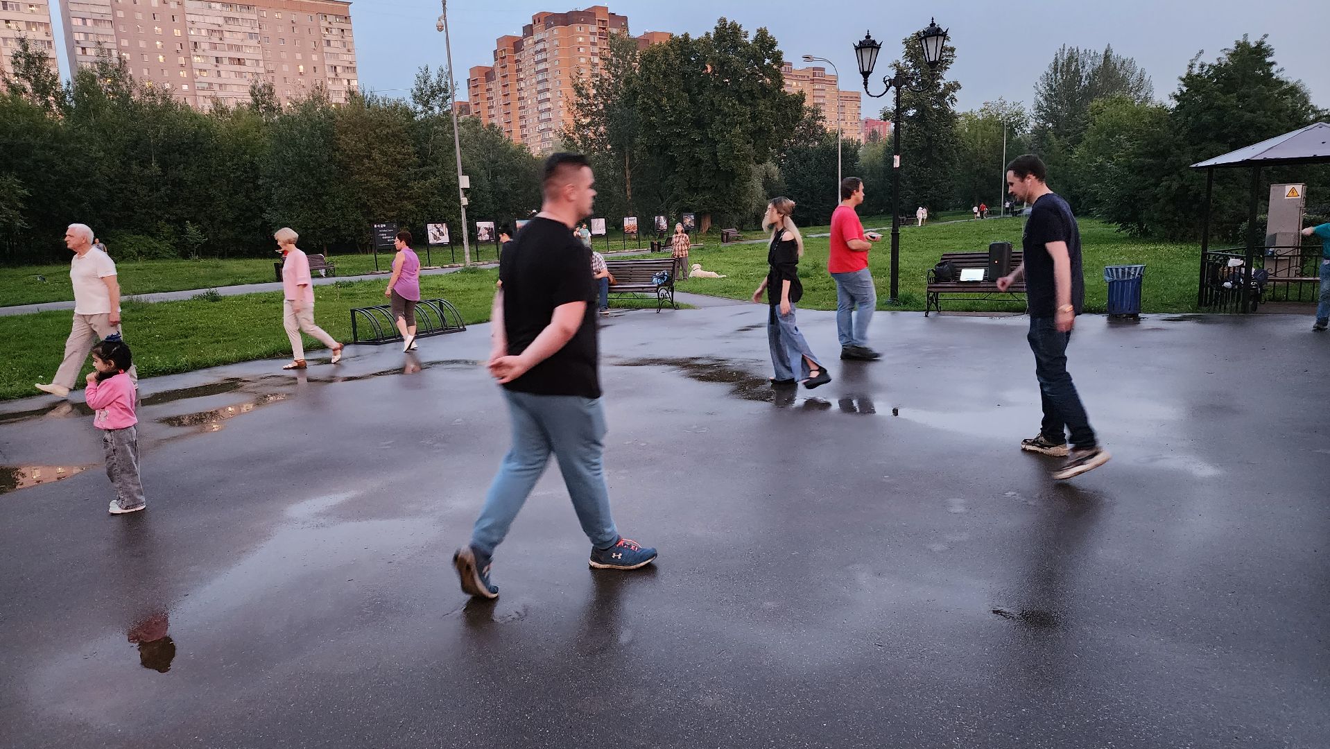 Долгопрудный, танцы, парки, вальс, танго