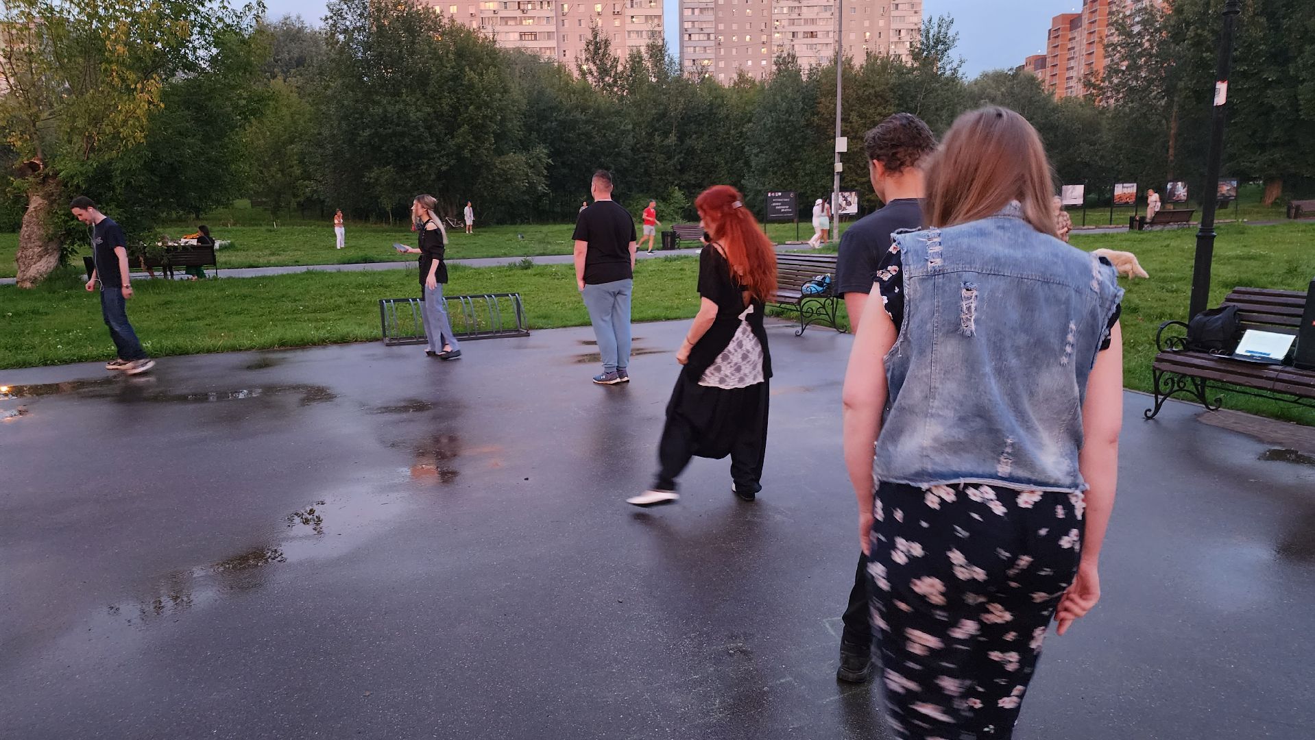 Долгопрудный, танцы, парки, вальс, танго