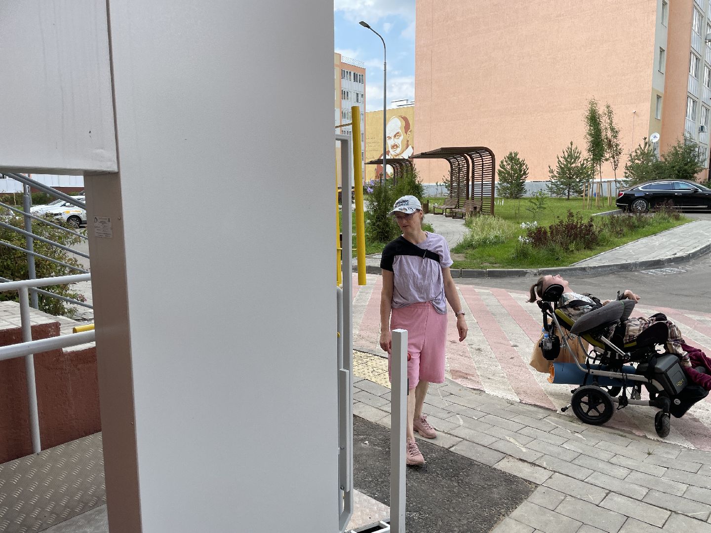 Инвалид, благоустройство, городская среда, Люберцы