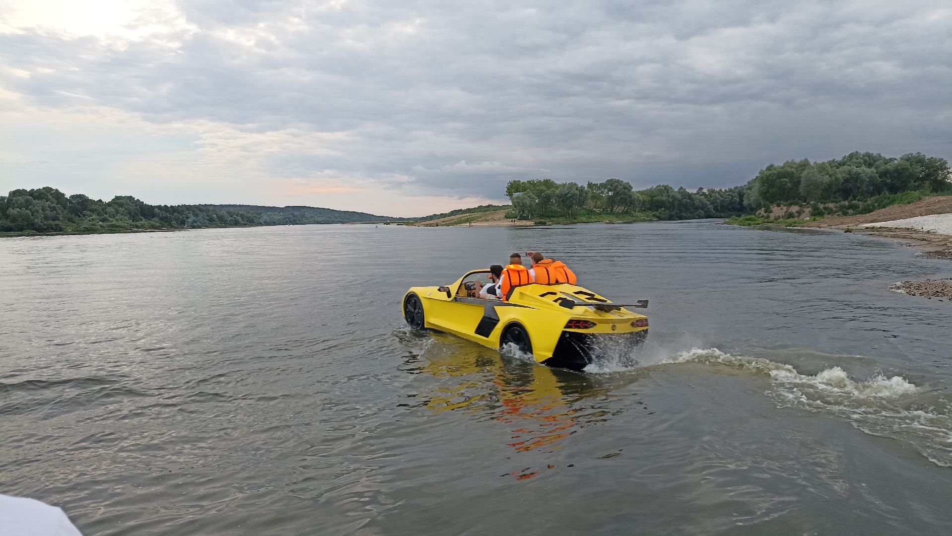 Серпухов, Подмосковье, пляж, Кремлёв, автомобили катеры