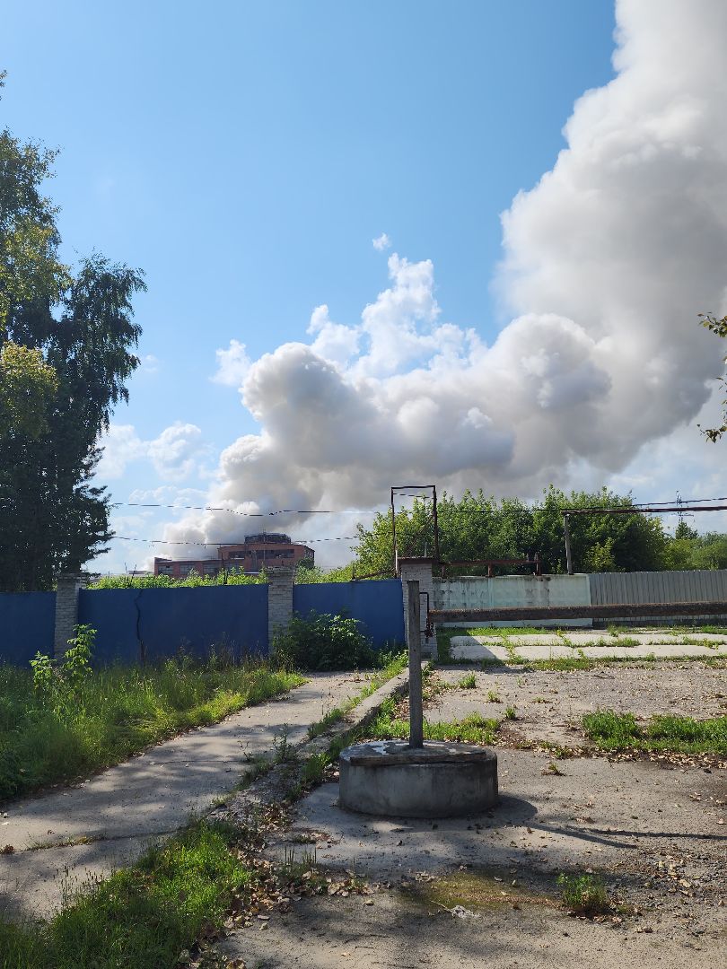 ЧП, пожар, Воскресенск