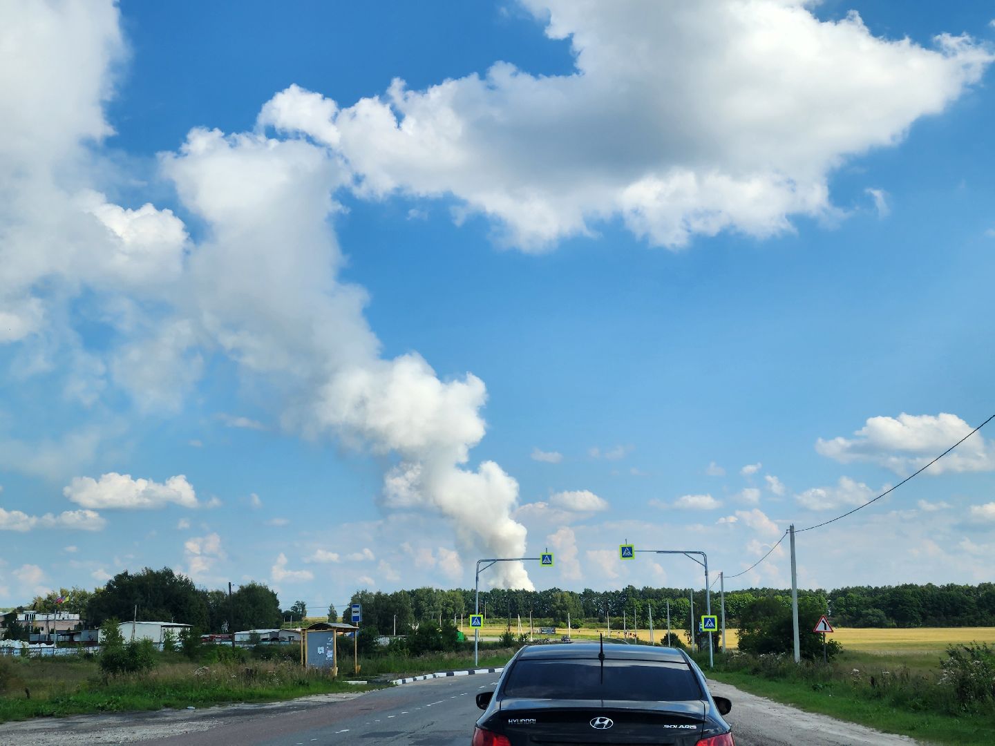 ЧП, пожар, Воскресенск