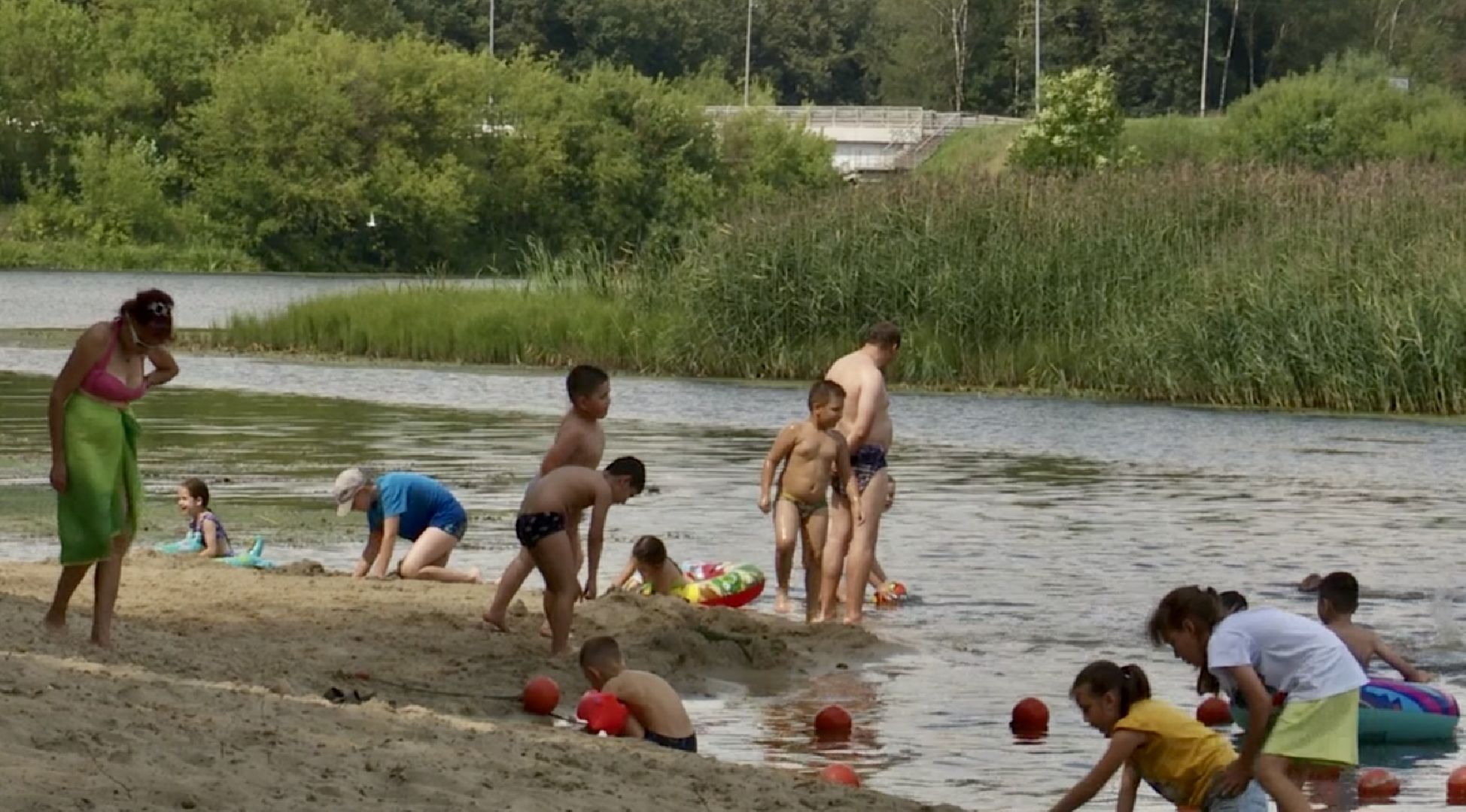 Клин, дети, пляжи, купания, спасла ребенка, Подмосковье