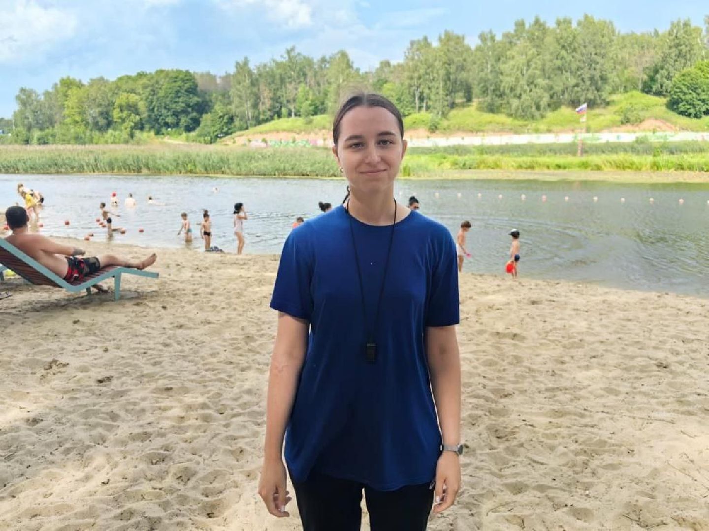 Клин, дети, пляжи, купания, спасла ребенка, Подмосковье