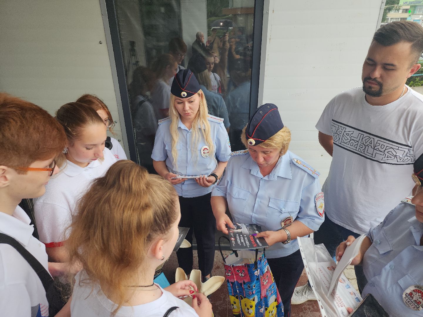 безопасность; рейд; волонтёры, гибдд; пдд; видное