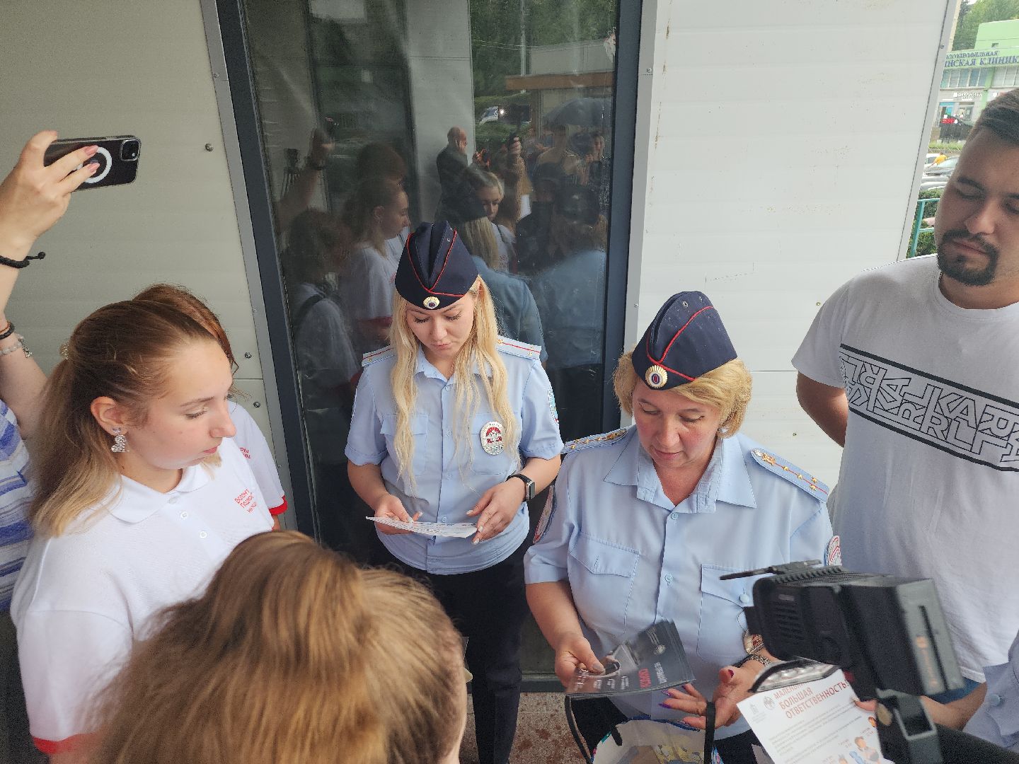 безопасность; рейд; волонтёры, гибдд; пдд; видное