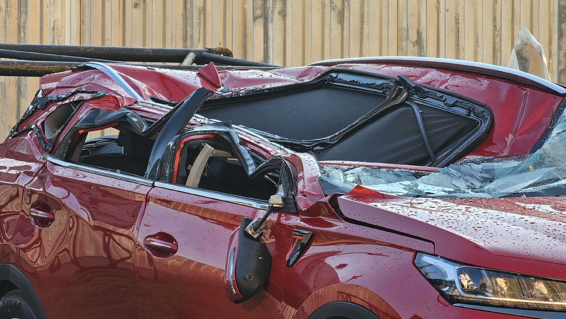 происшествие, башенный кран, Котельники