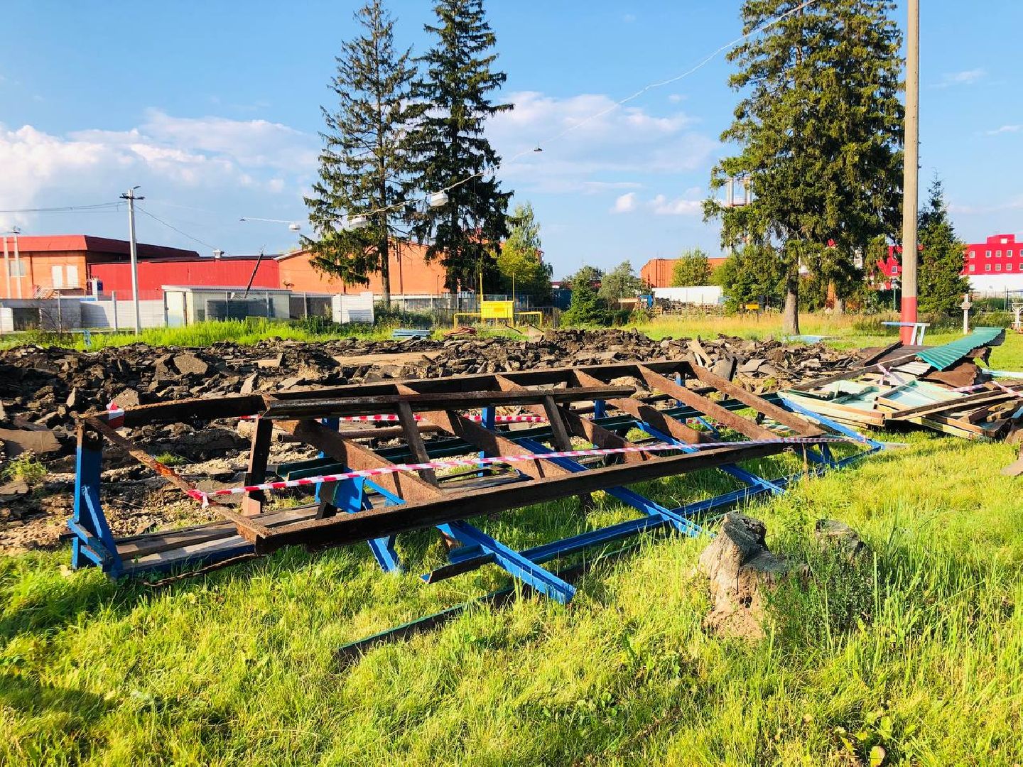 Руза, Тучково, хоккей, хоккейная площадка, реконструкция, ремонт, спорт