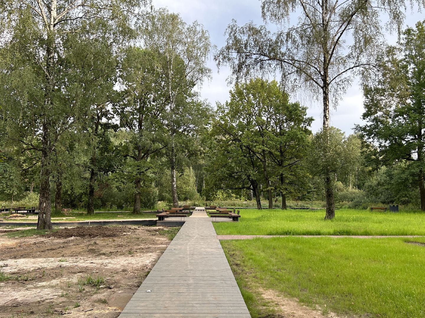 благоустройство, лесопарк, Фрязино, площадки, дети