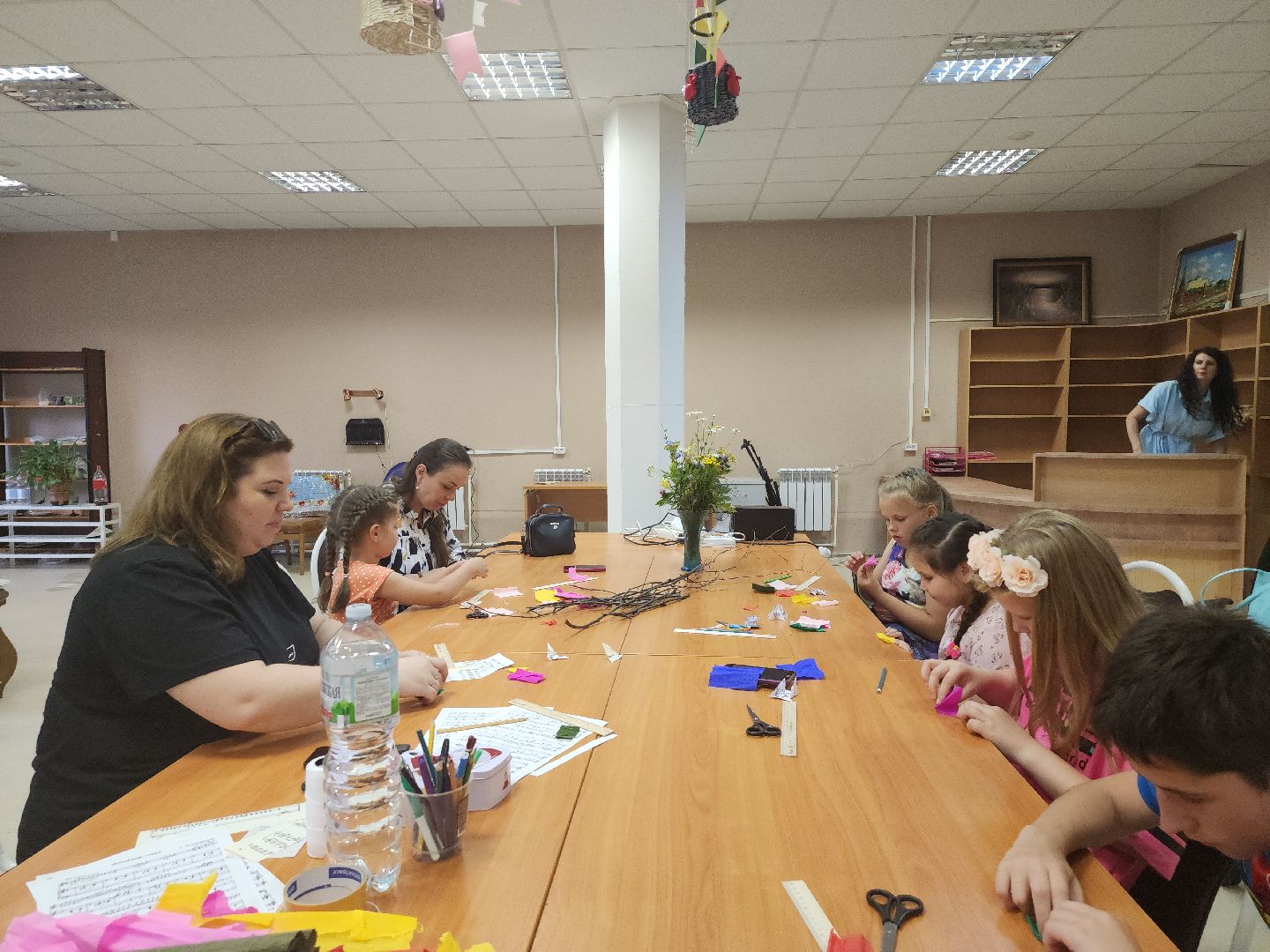 творчество; поделки; библиотека; видное; дети