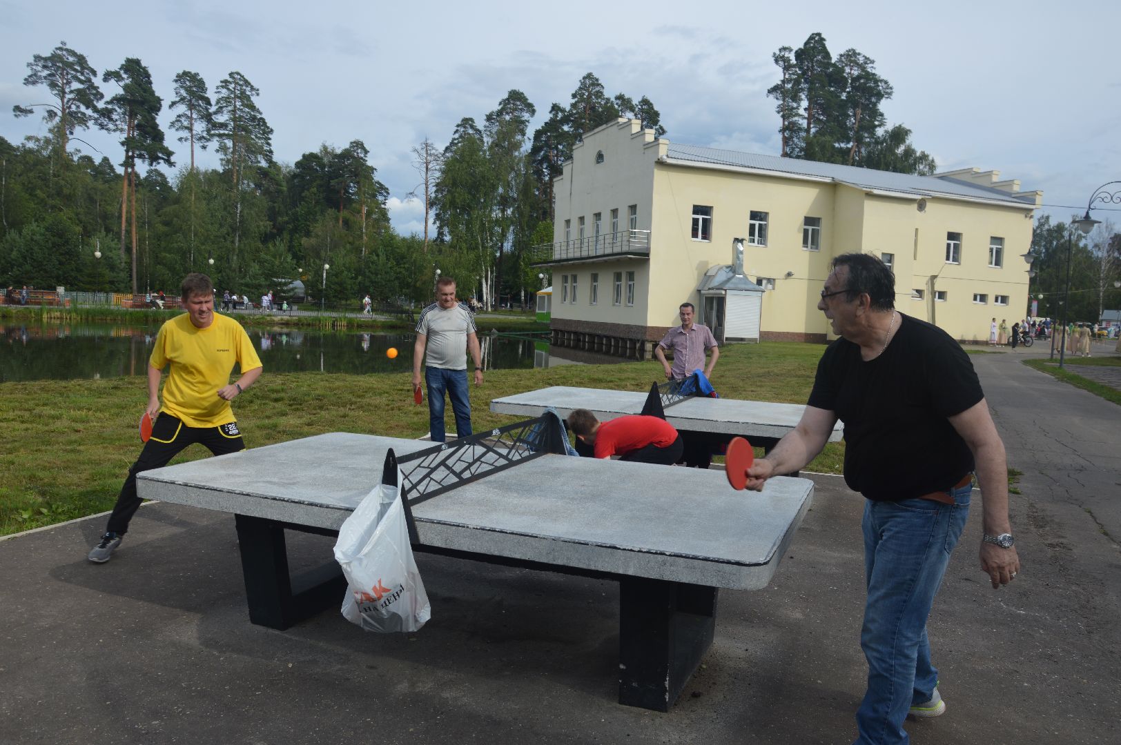 Шатура, городской округ Шатура, городской парк, настольный теннис