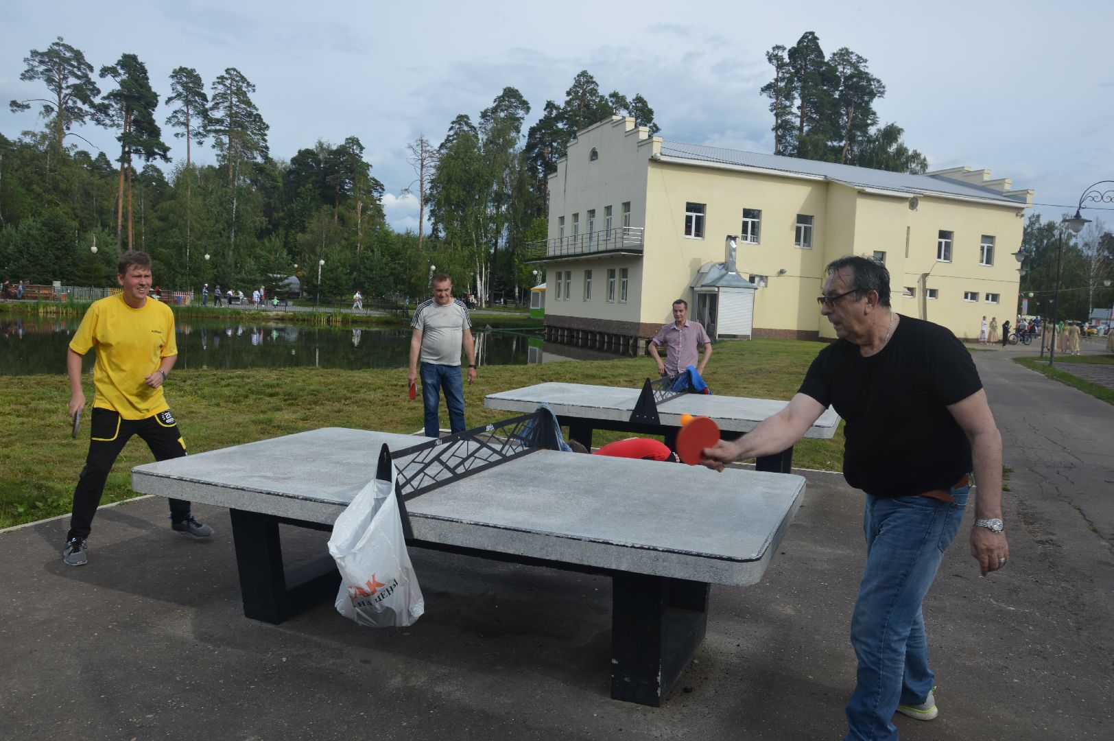 Шатура, городской округ Шатура, городской парк, настольный теннис