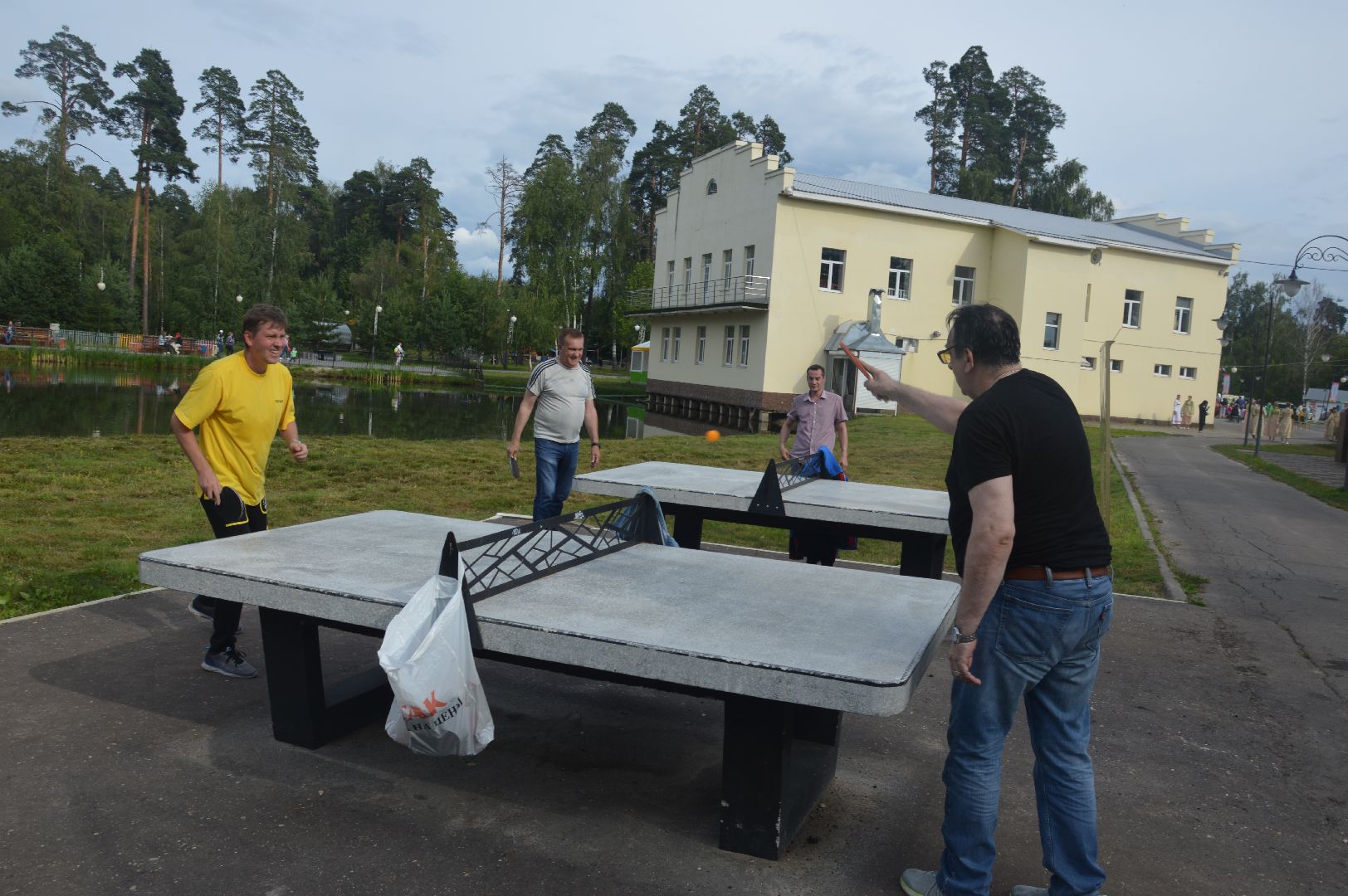 Шатура, городской округ Шатура, городской парк, настольный теннис