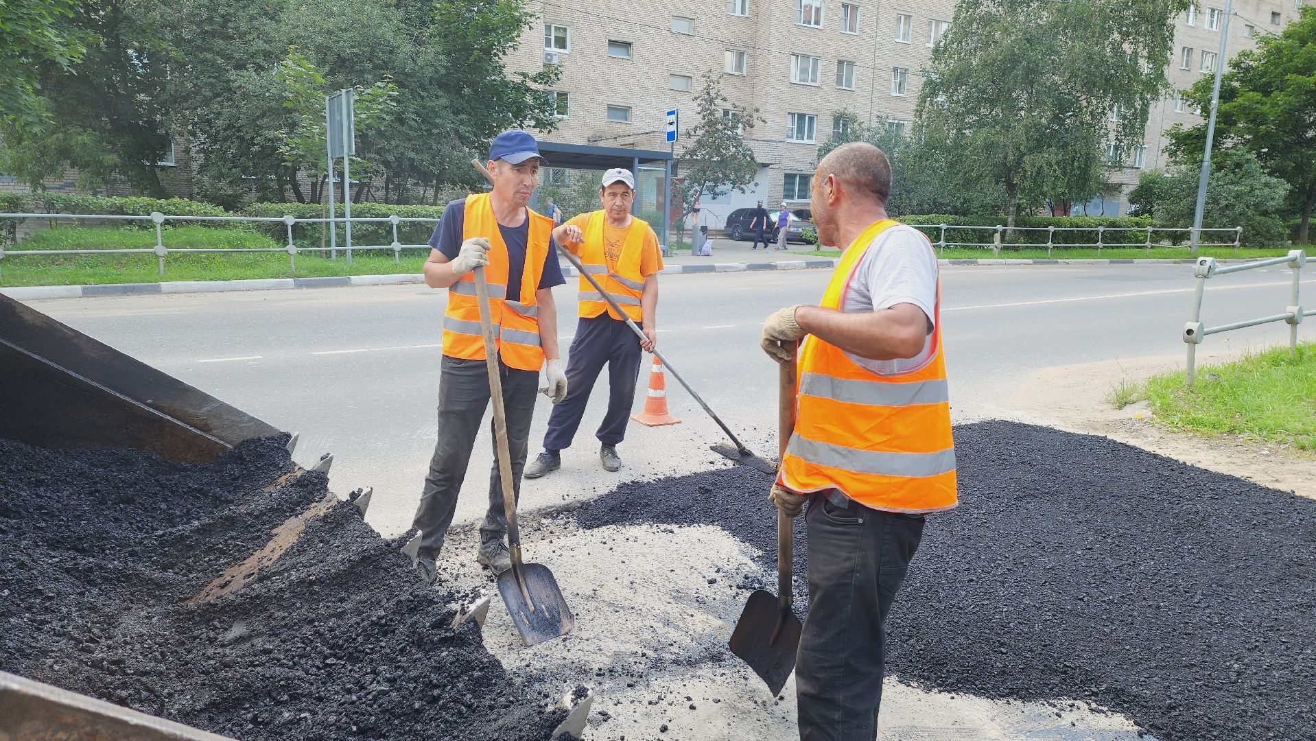 Подмосковье, Ивантеевка, благоустройство