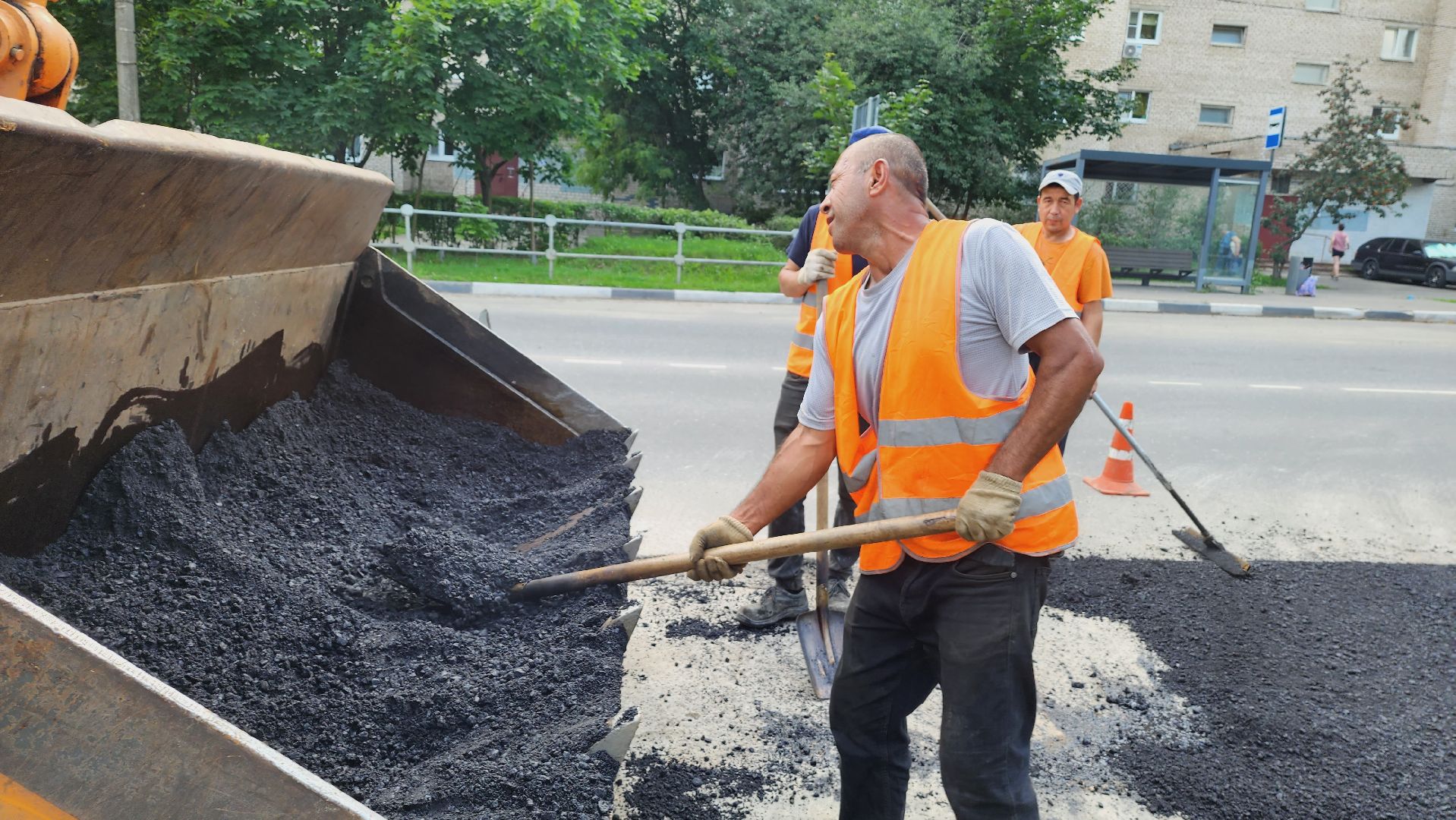 Подмосковье, Ивантеевка, благоустройство