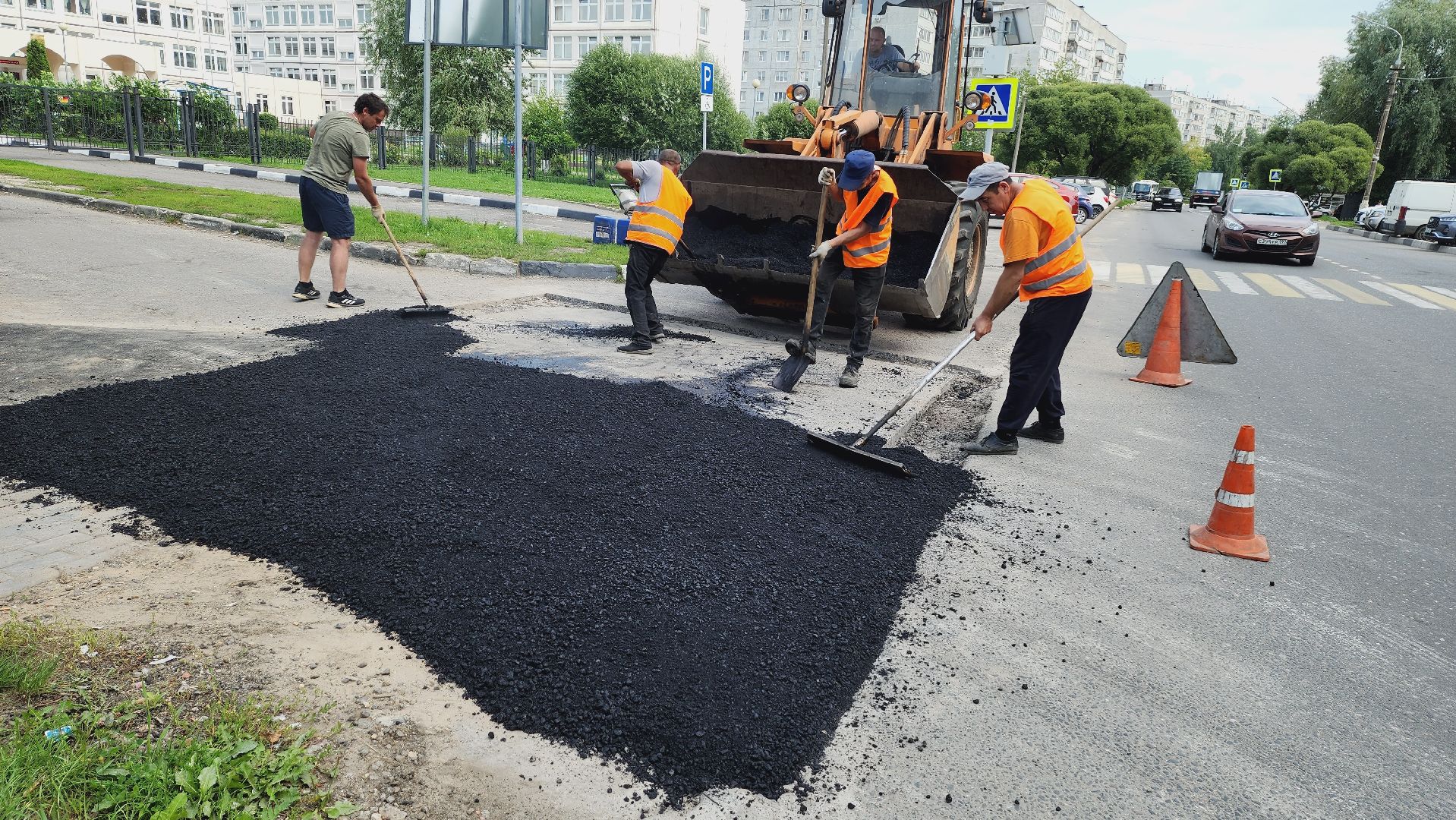 Подмосковье, Ивантеевка, благоустройство