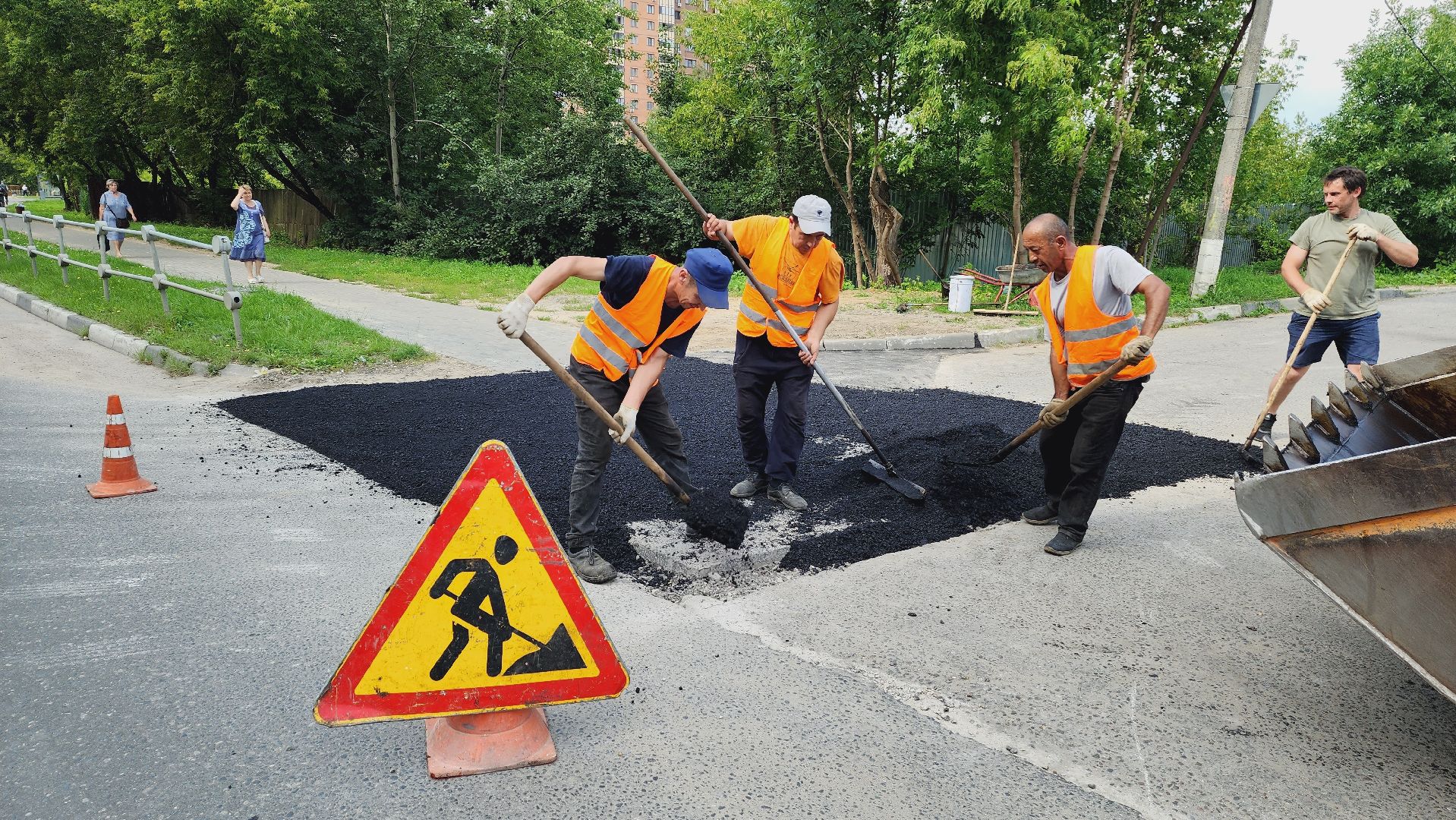 Подмосковье, Ивантеевка, благоустройство