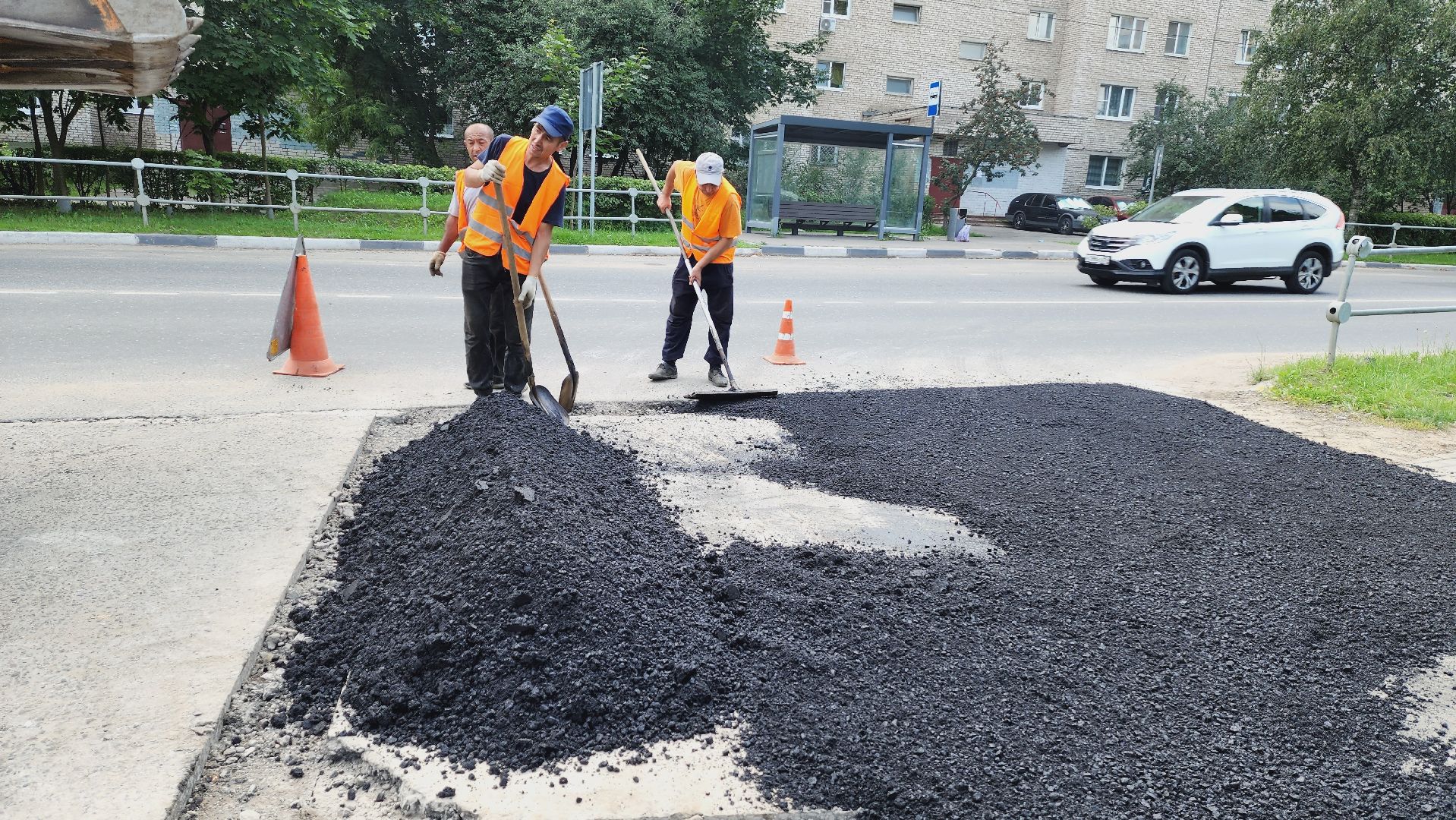Подмосковье, Ивантеевка, благоустройство