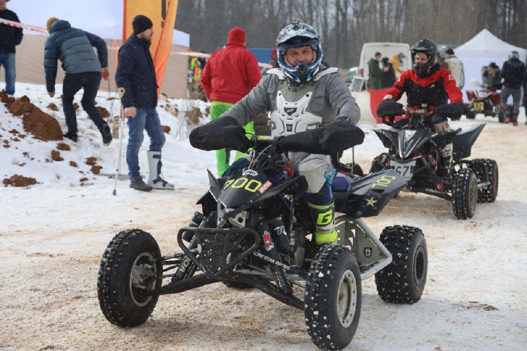 Серпухов, мотокросс, гонки, Зима в Подмосковье
