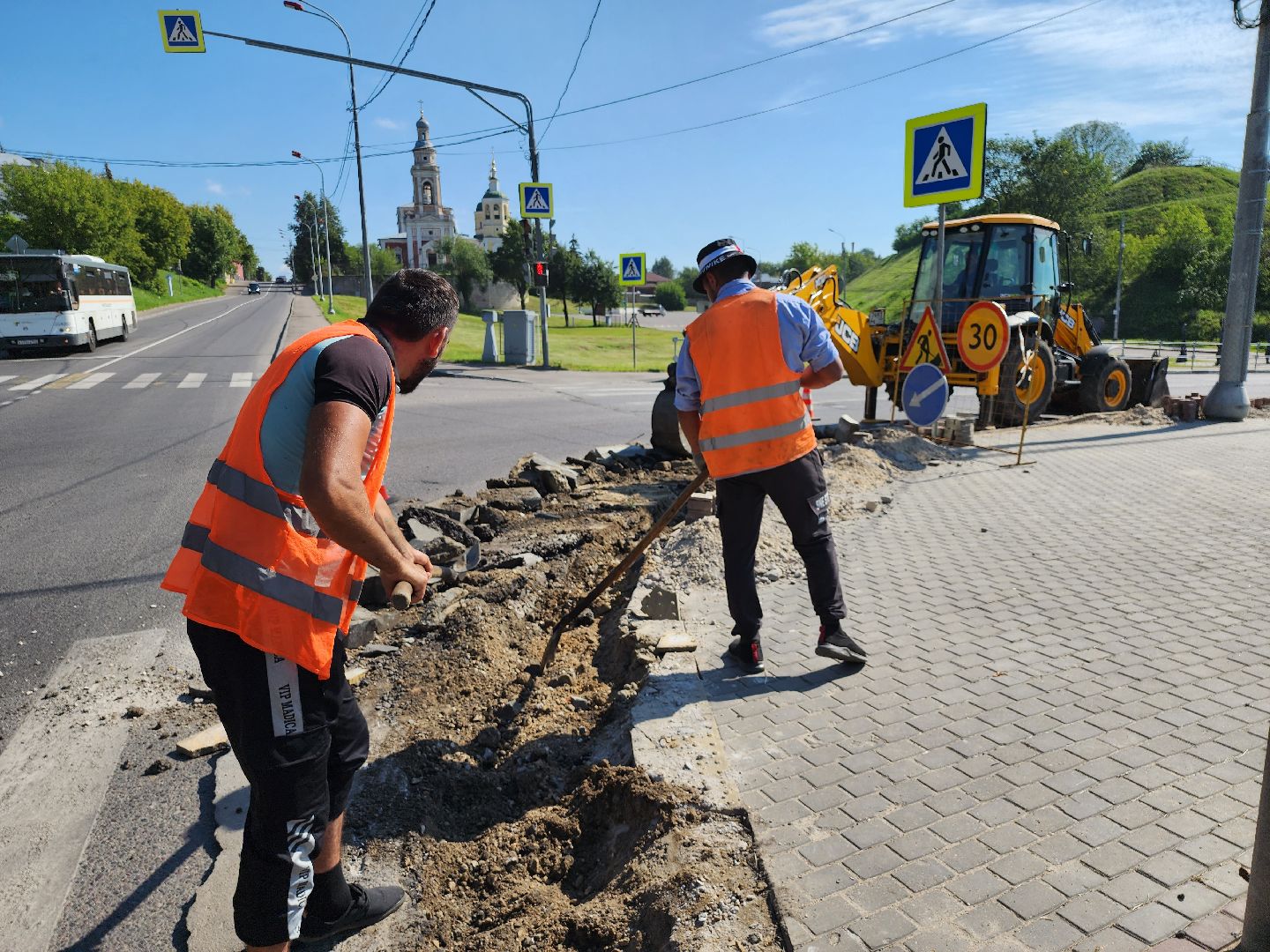 Серпухов, Подмосковье, благоустройство, ремонт дороги, губернатор