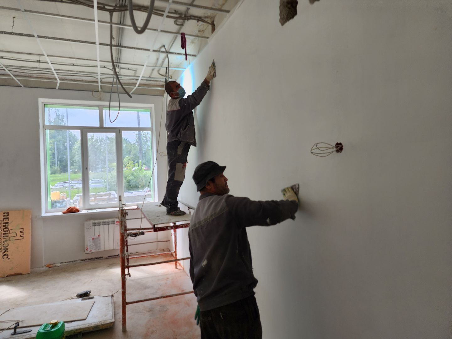 Серпухов, Подмосковье, ремонт школы, президентская программа, капремонт