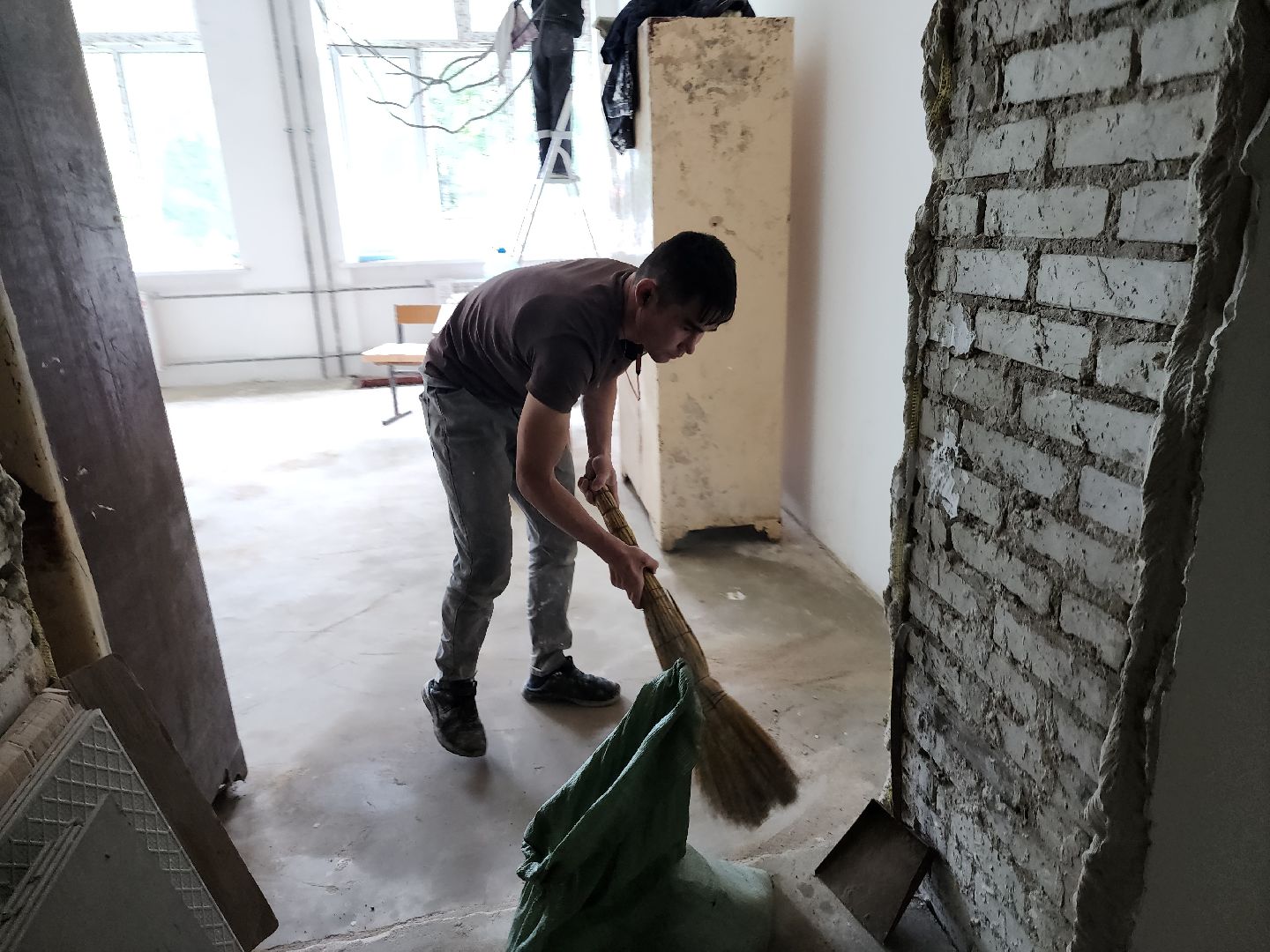 Серпухов, Подмосковье, ремонт школы, президентская программа, капремонт