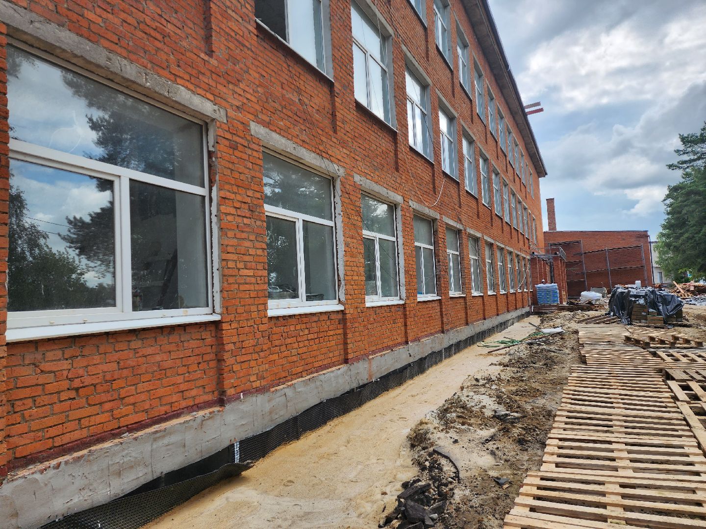 Серпухов, Подмосковье, ремонт школы, губернатор, капремонт