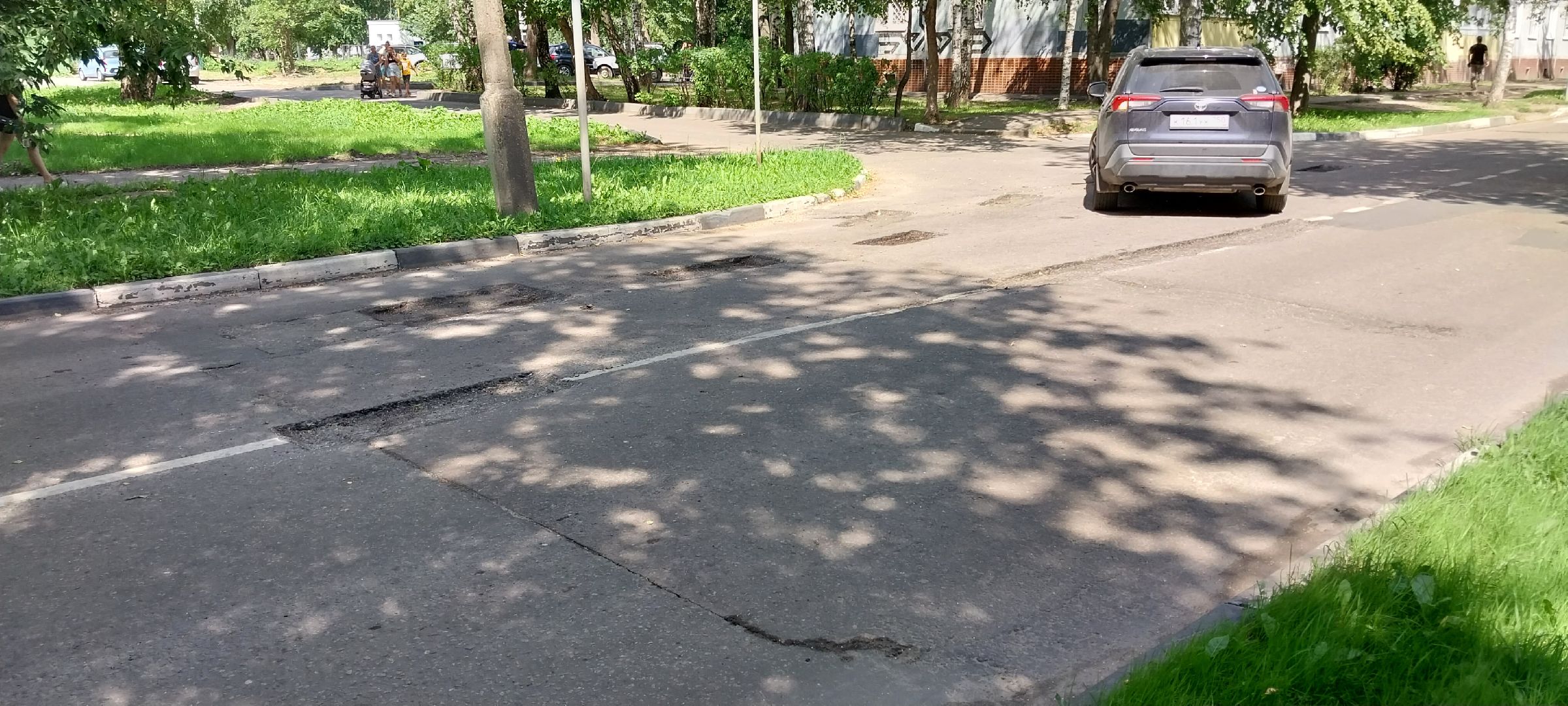 Коломна, дороги, ямочный ремонт