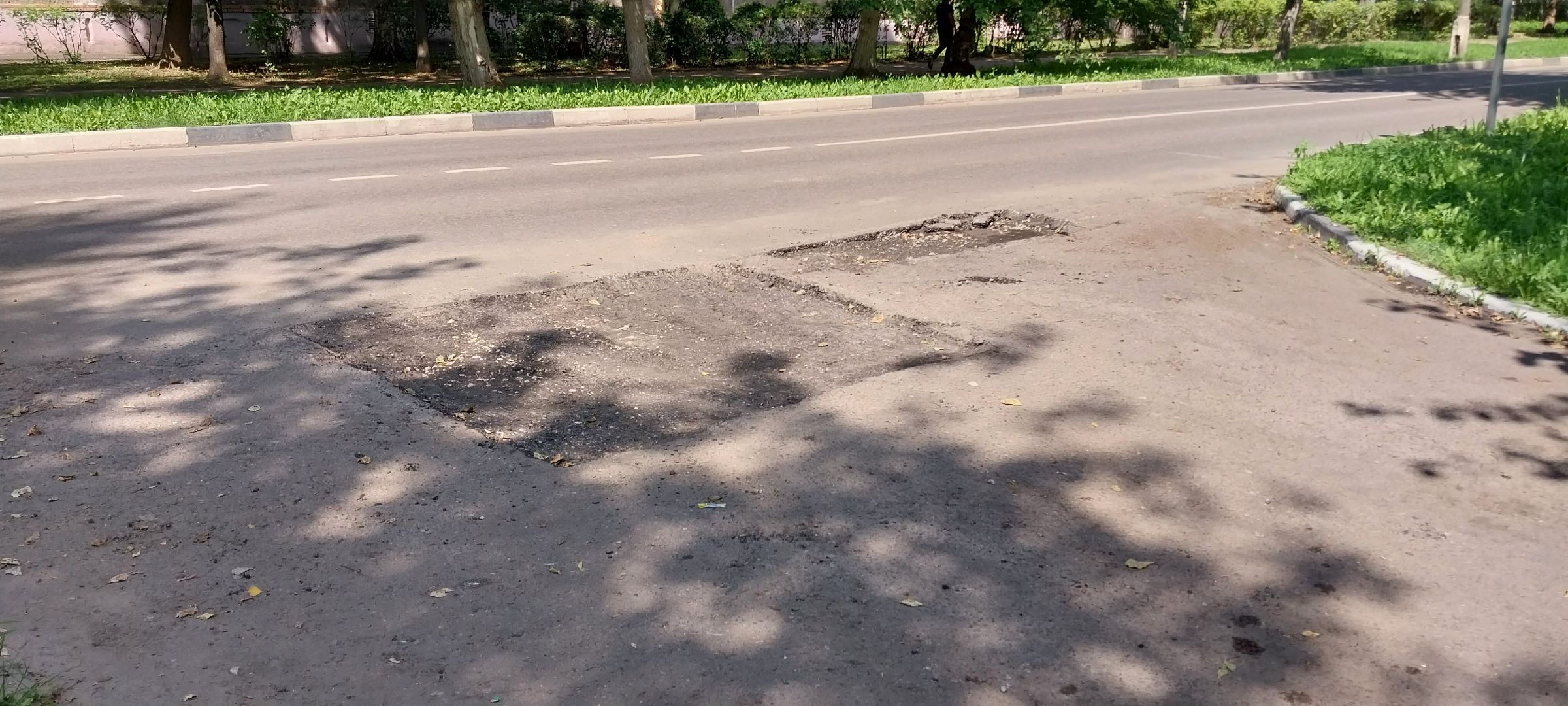 Коломна, дороги, ямочный ремонт