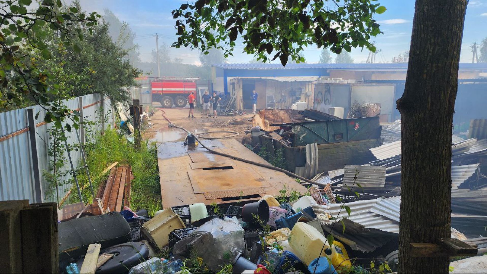 Яхрома, Пожар, МЧС