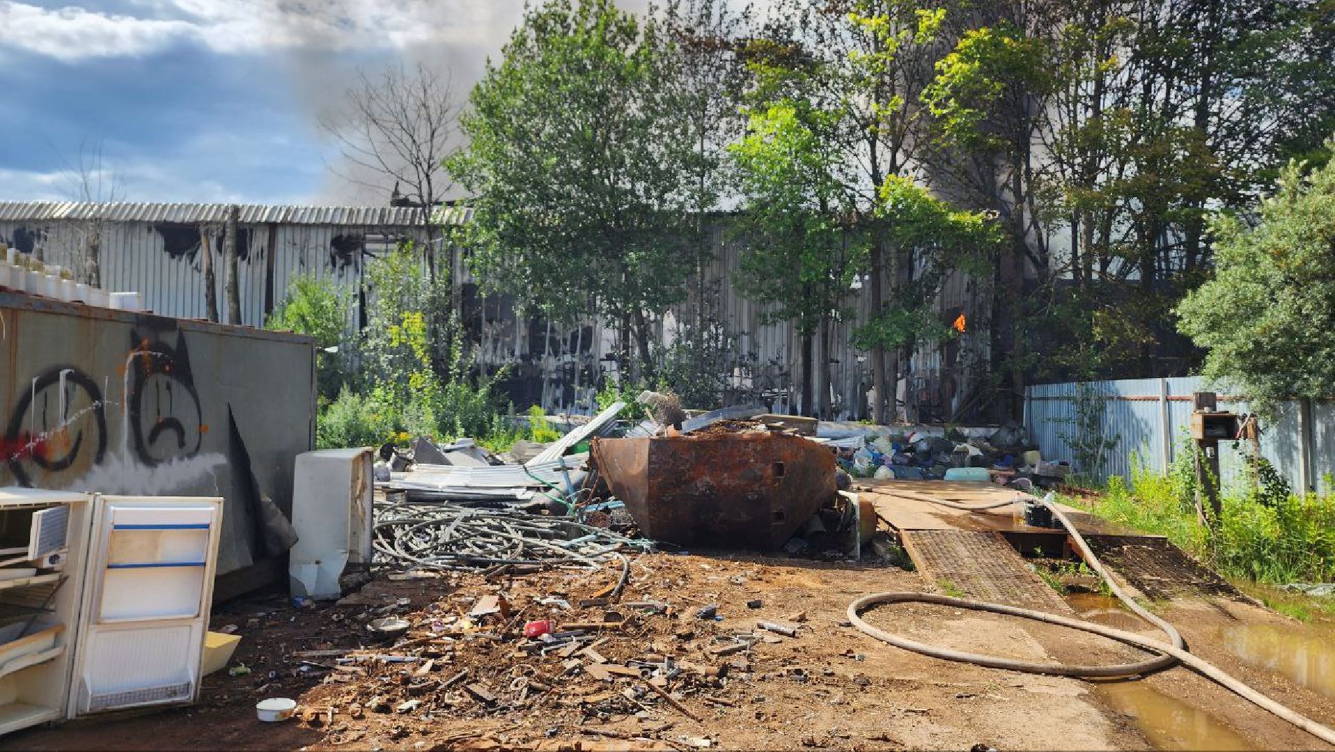 Яхрома, Пожар, МЧС