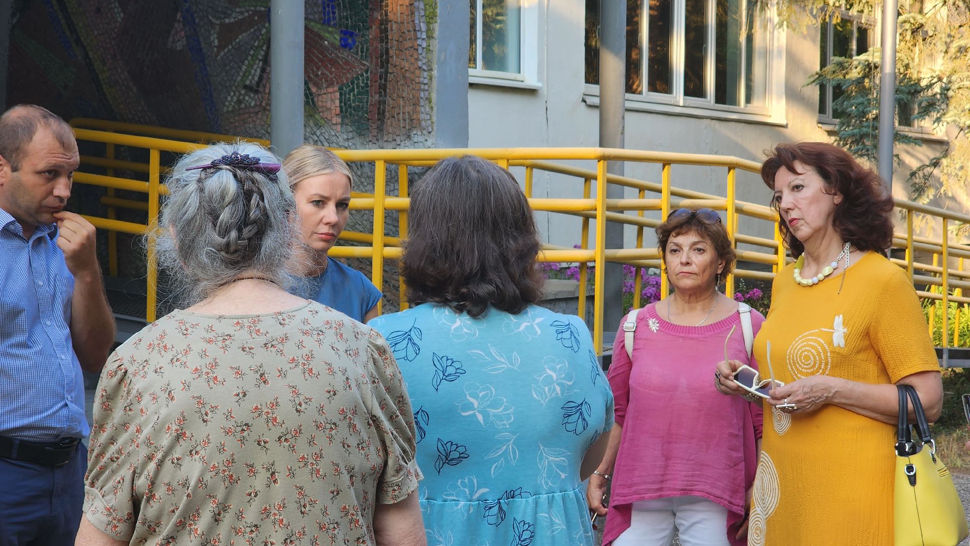 Лицей 2, мозаичное полотно, наследие, Протвино, общественность