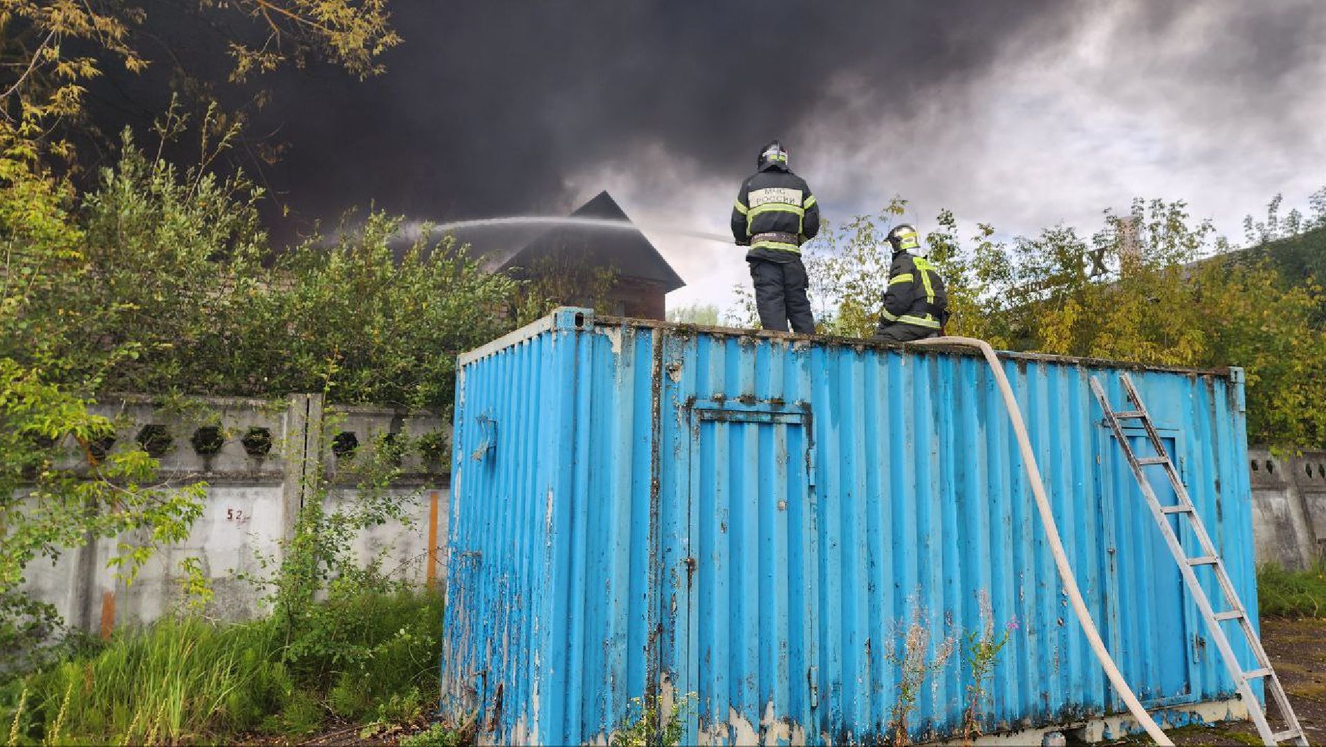 Яхрома, Пожар, МЧС