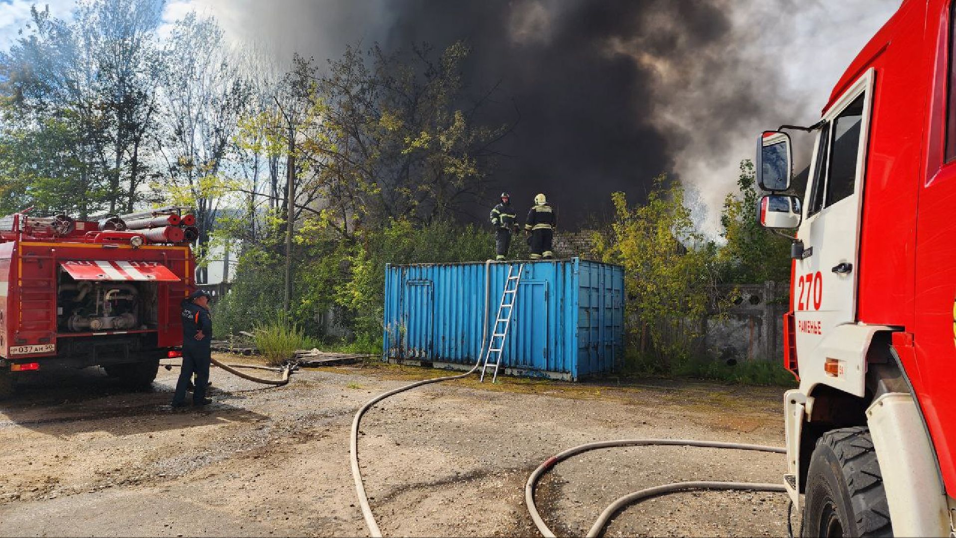 Яхрома, Пожар, МЧС