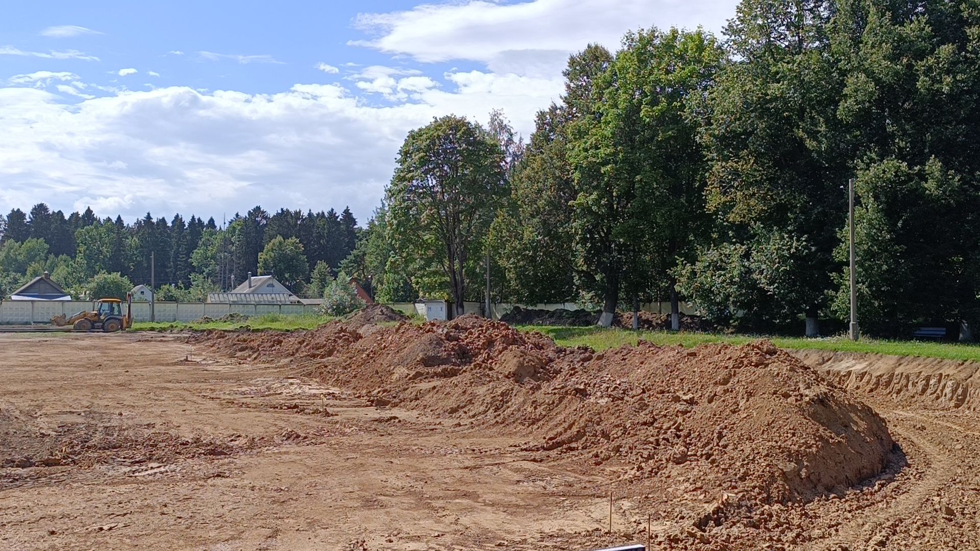 Лобня, стадион, реконструкция