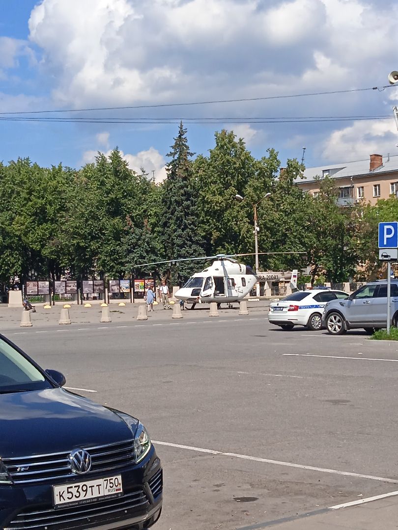 вертолёт, санитарная, авиация, ГКБ, Ивантеевка