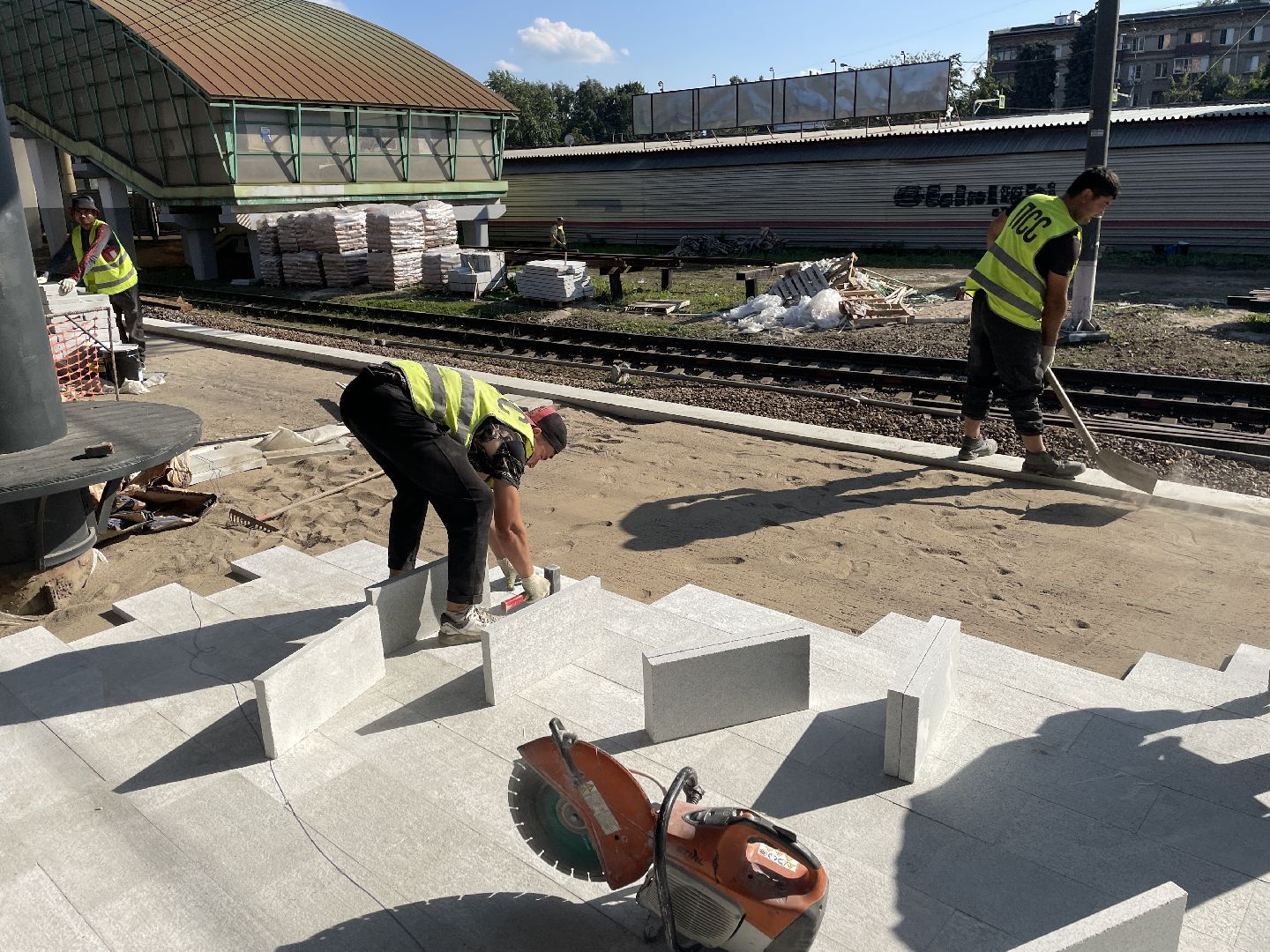 МЦД-3, благоустройство, станция, железная дорога