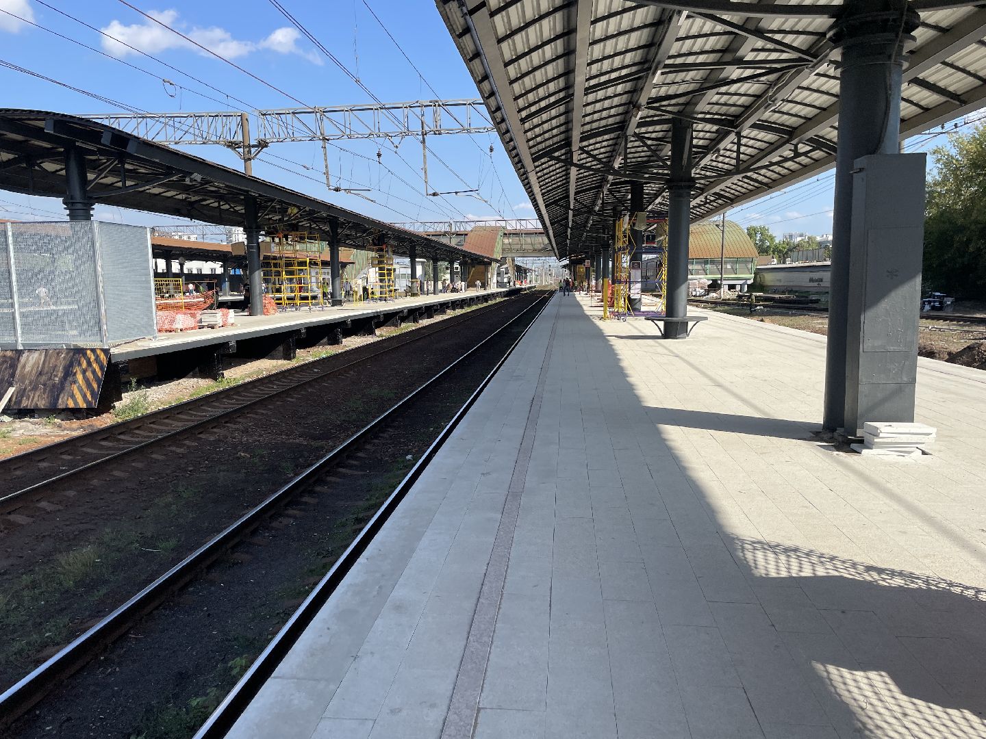 МЦД-3, благоустройство, станция, железная дорога