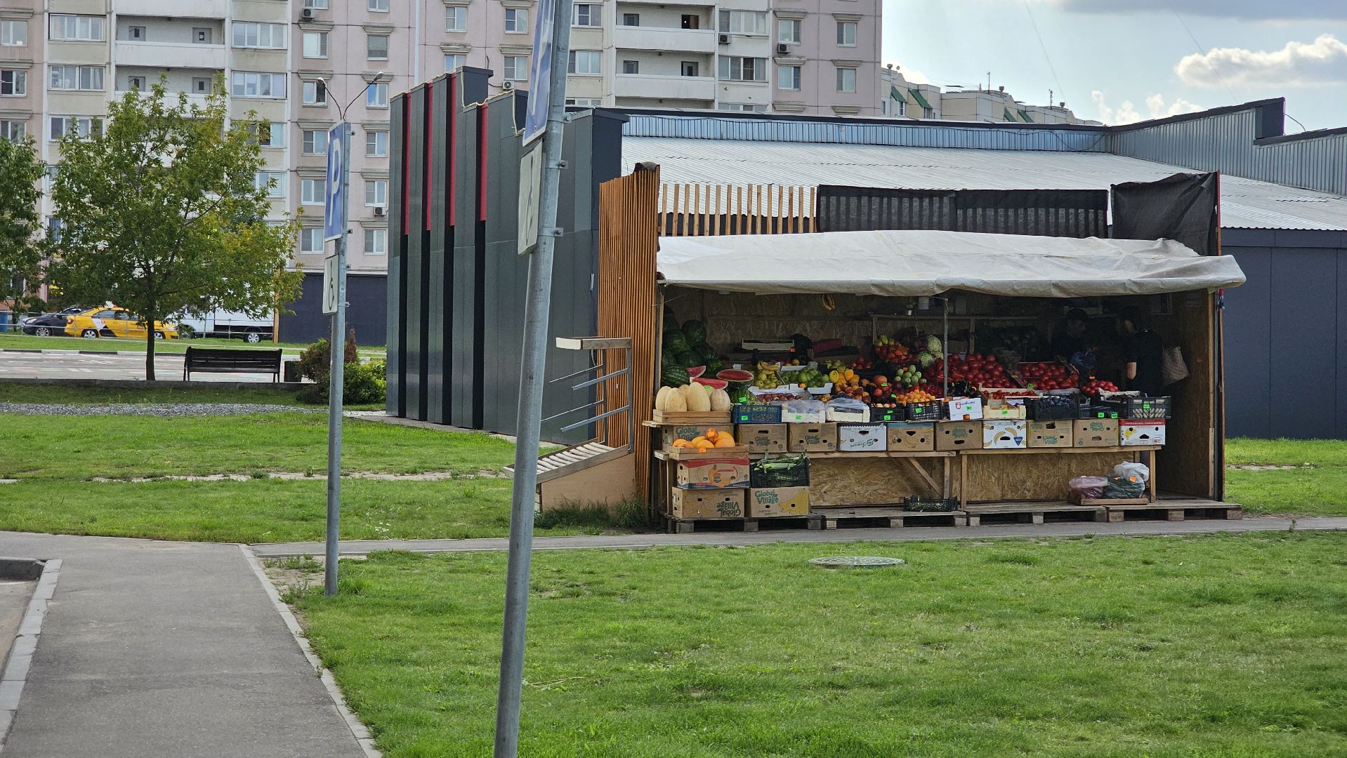 торговля, НТО, арбузы, дыни, Котельники