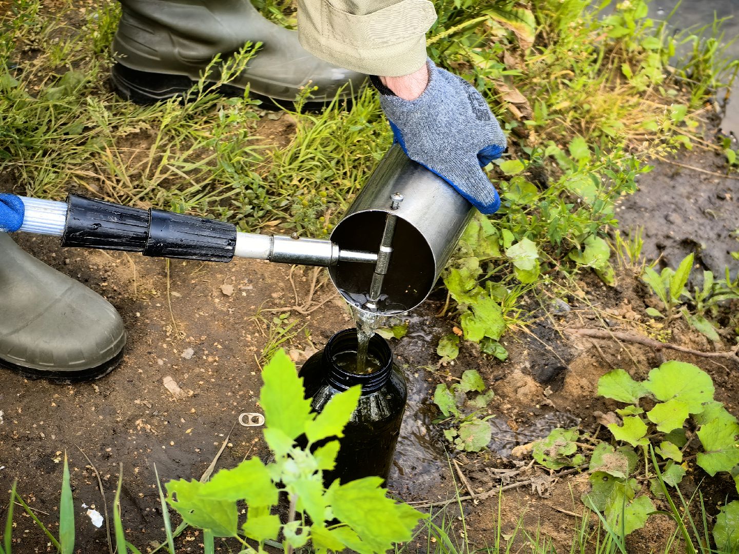 Вода, пробы, загрязнение, КНС