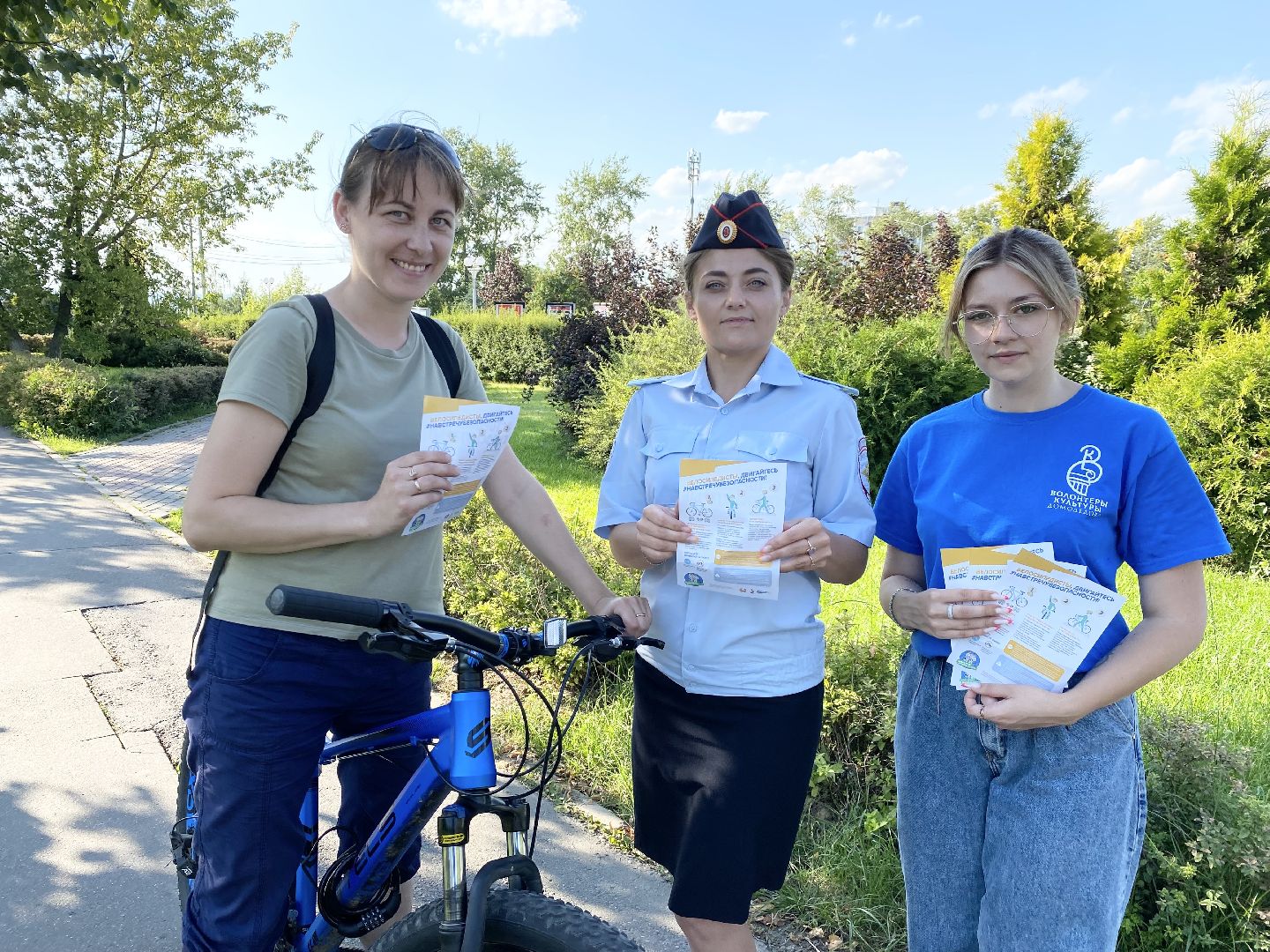 Домодедово, рейд безопасности, ПДД, ГИБДД, волонтеры культуры, СИМ, средство индивидуальной мобильности, электросамокат